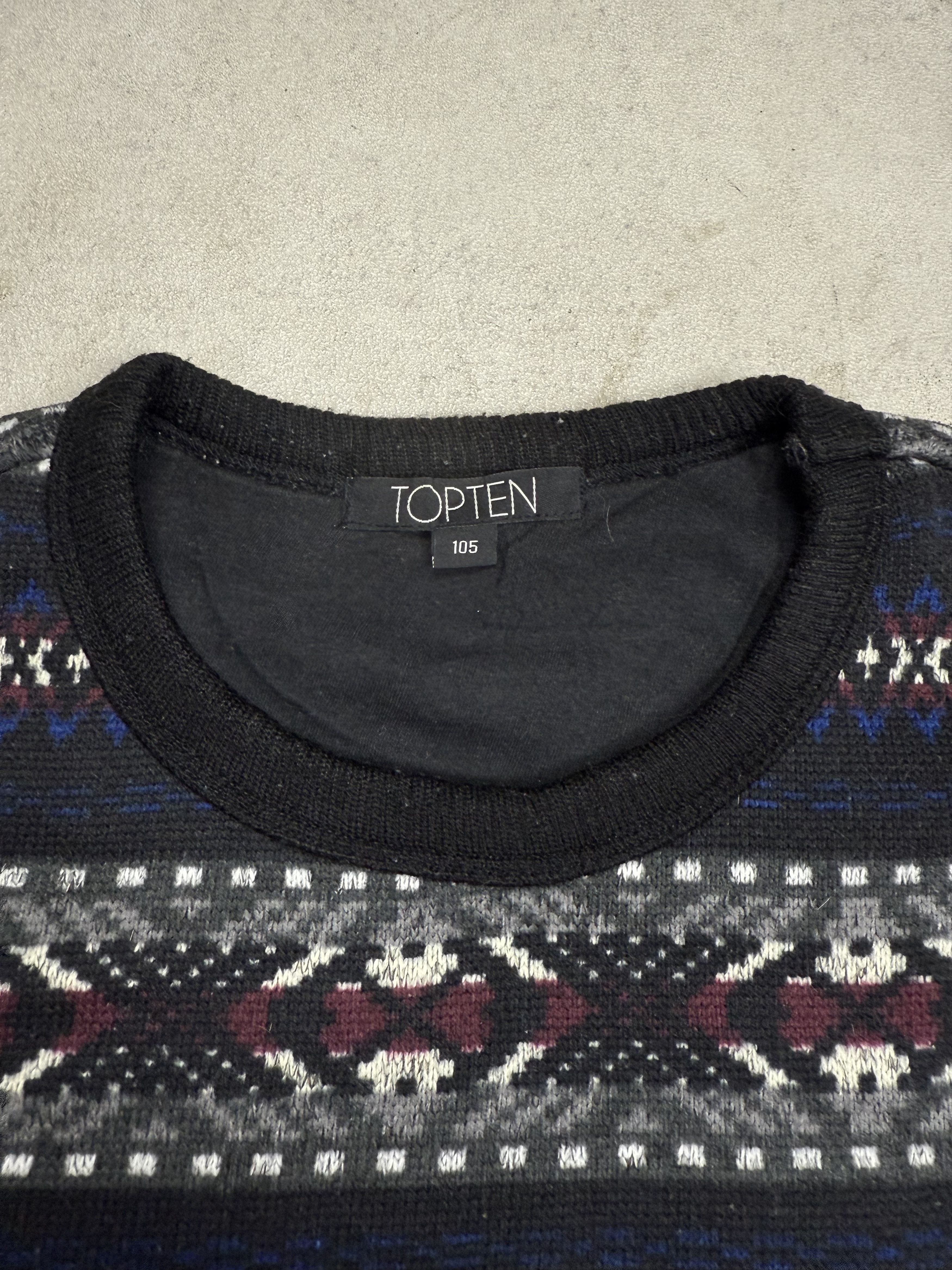 Japanese Brand Navajo Nordic Knit Sweater Cardigan Size US M / EU 48-50 / 2 - 5 Thumbnail