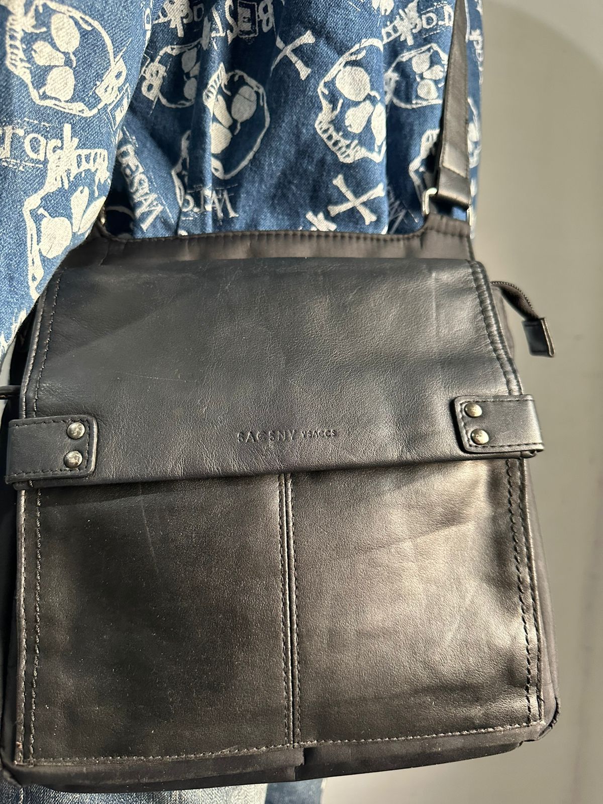 Yohji Yamamoto 🔥Ysaccs by Yohji Yamamoto nylon and leather Crossbody bag Size ONE SIZE - 17 Thumbnail
