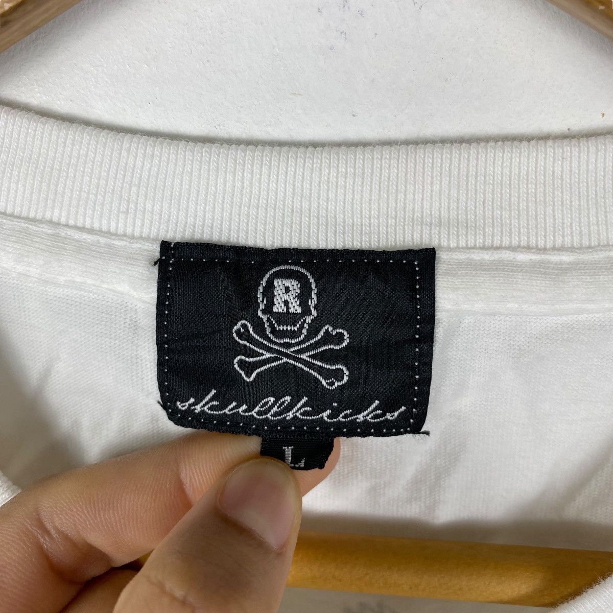 Japanese Brand Skullkicks PRAY FOR JAPAN Graphic Tee Shirt Large Size Size US L / EU 52-54 / 3 - 6 Thumbnail