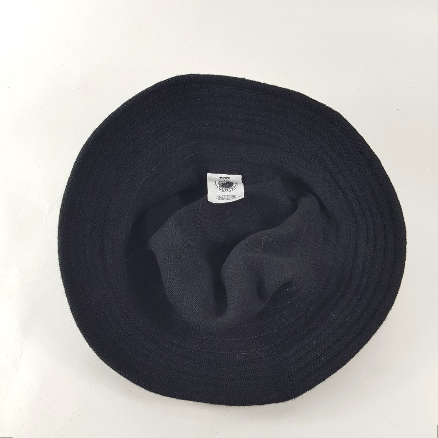Etro VINTAGE Cotton Country Breathable Black Bucket Hat One Size Retro 90s Hiking Outdoor Unisex Adults Size ONE SIZE - 6 Thumbnail