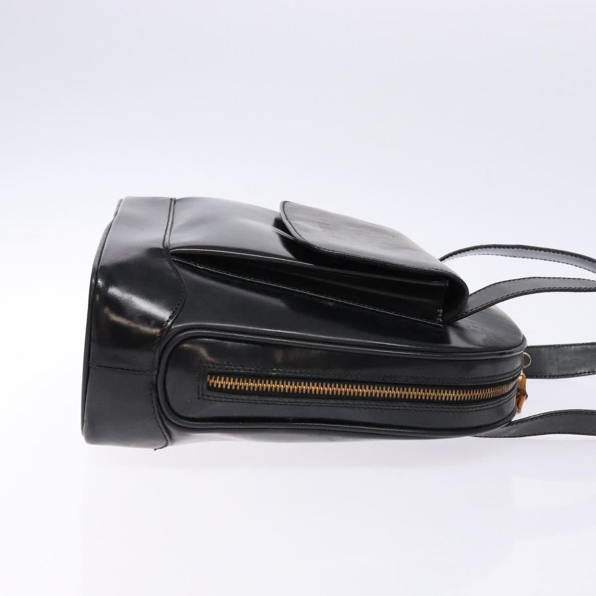Gucci GUCCI Shoulder Bag Leather Black Gold 001 3444 001 3444 Size ONE SIZE - 4 Thumbnail