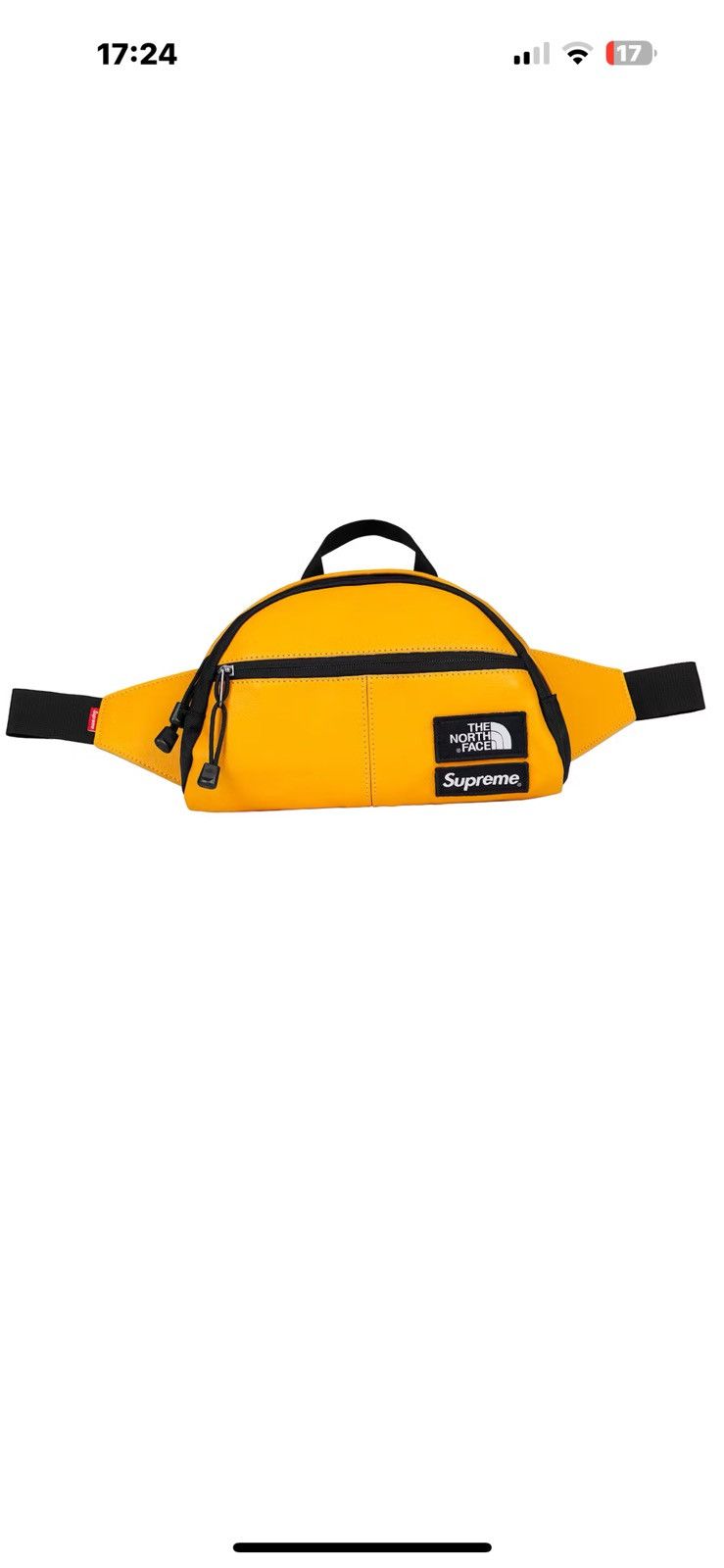 Supreme Supreme The North Face Yellow Leather Fanny Roo Lumber Pack Size ONE SIZE - 13 Thumbnail
