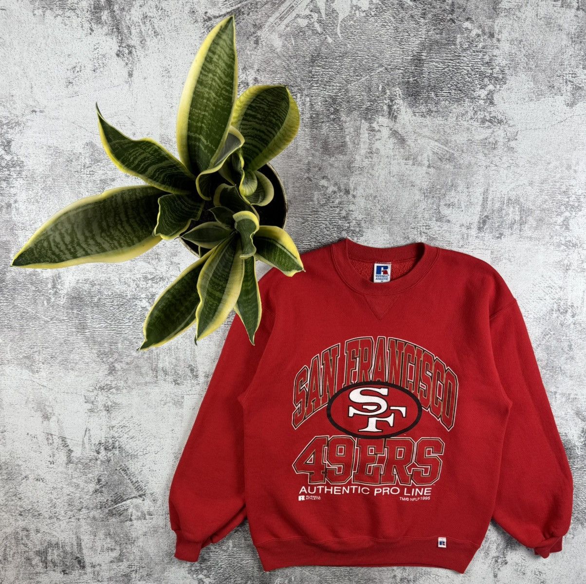NFL Vintage San Francisco 1995 Basketball Sweatshirt Pullover Size US M / EU 48-50 / 2 - 1 Thumbnail