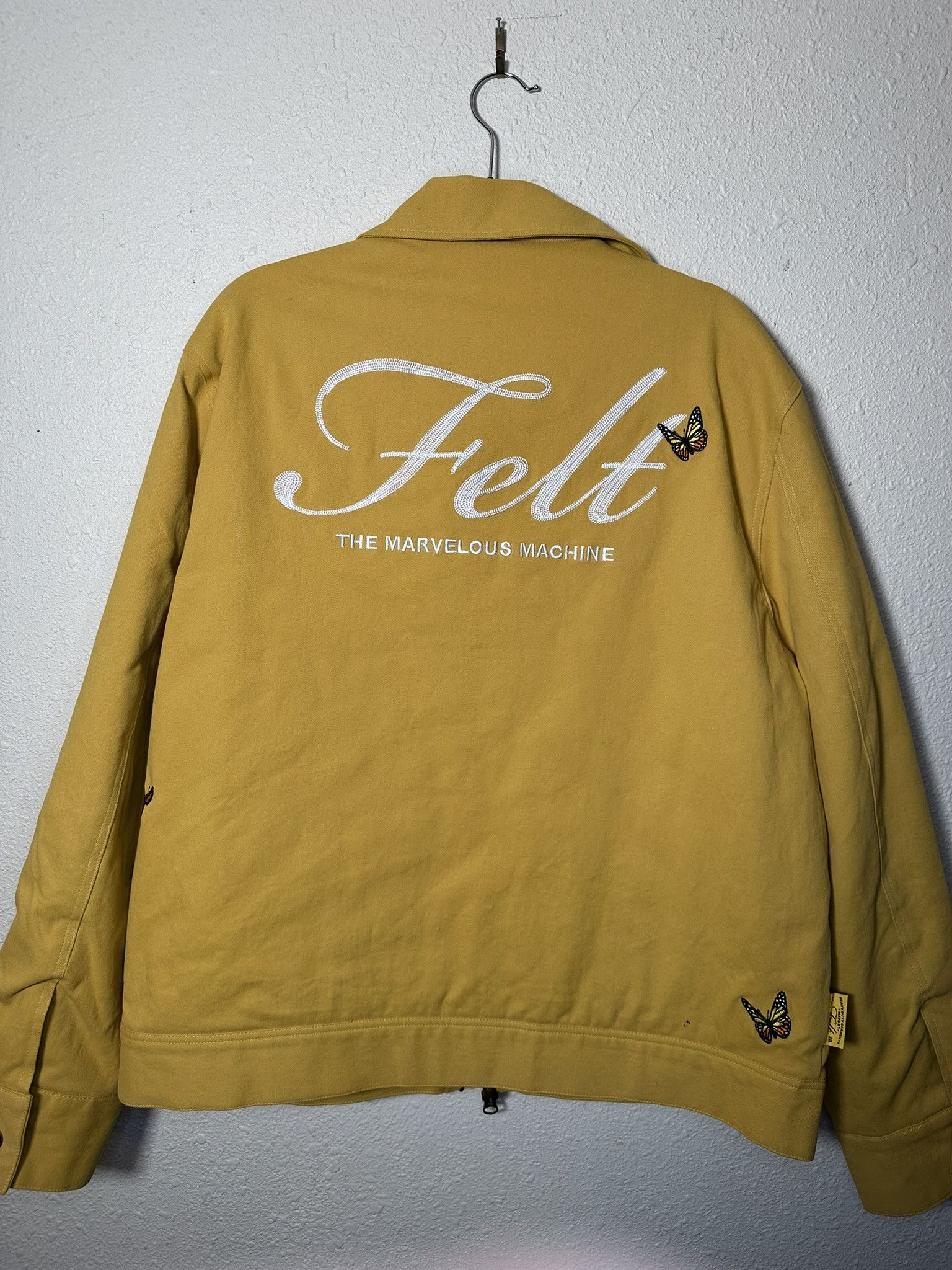 FELT Felt Canvas Butterfly Jacket Size US XL / EU 56 / 4 - 2 Thumbnail