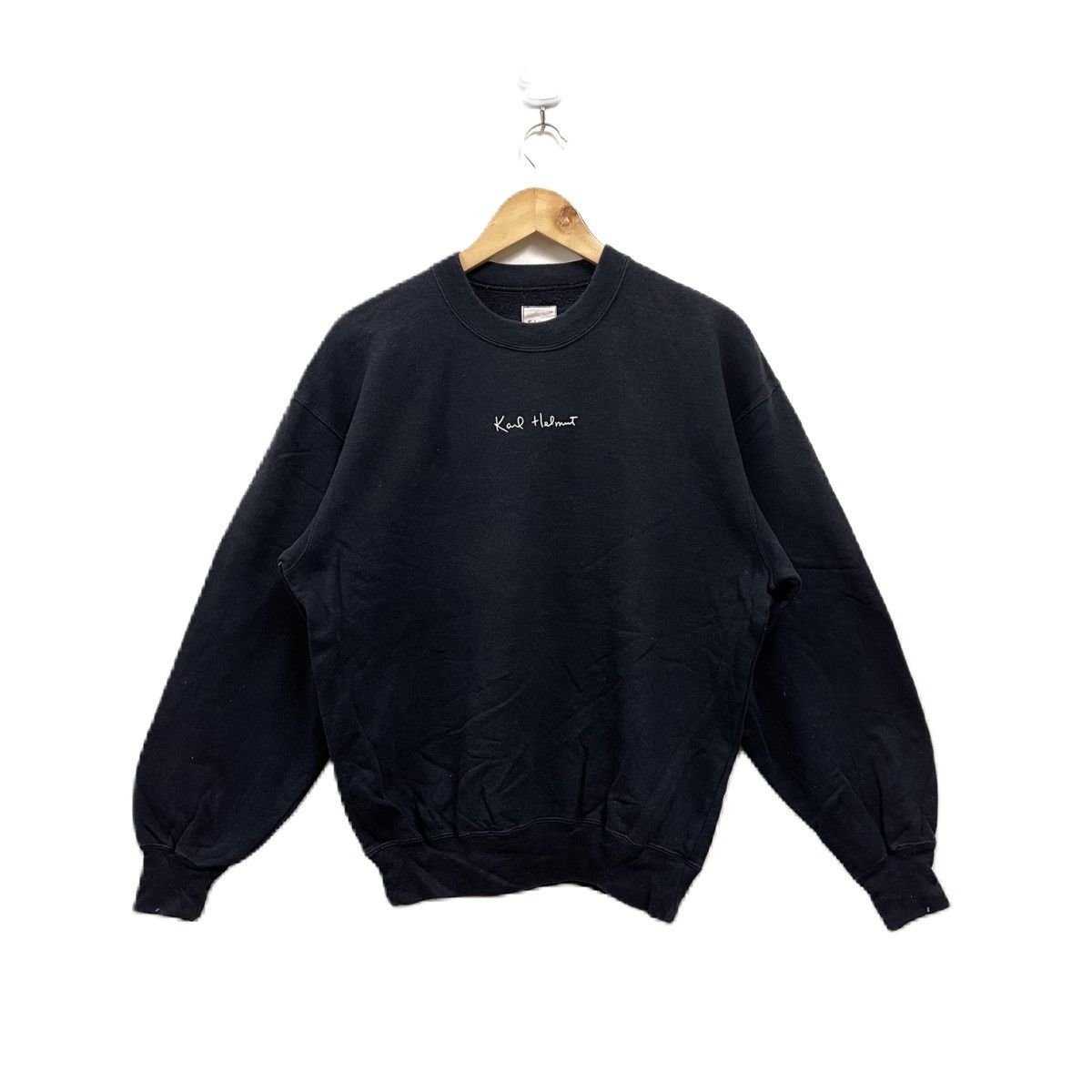 Karl Helmut Vintage Karl helmut sweatshirt spellout Size US L / EU 52-54 / 3 - 2 Thumbnail