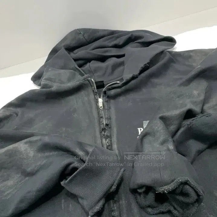 Balenciaga Balenciaga Tie-Dye Logo Hoodie Jacket in Black. Size US M / EU 48-50 / 2 - 6 Thumbnail