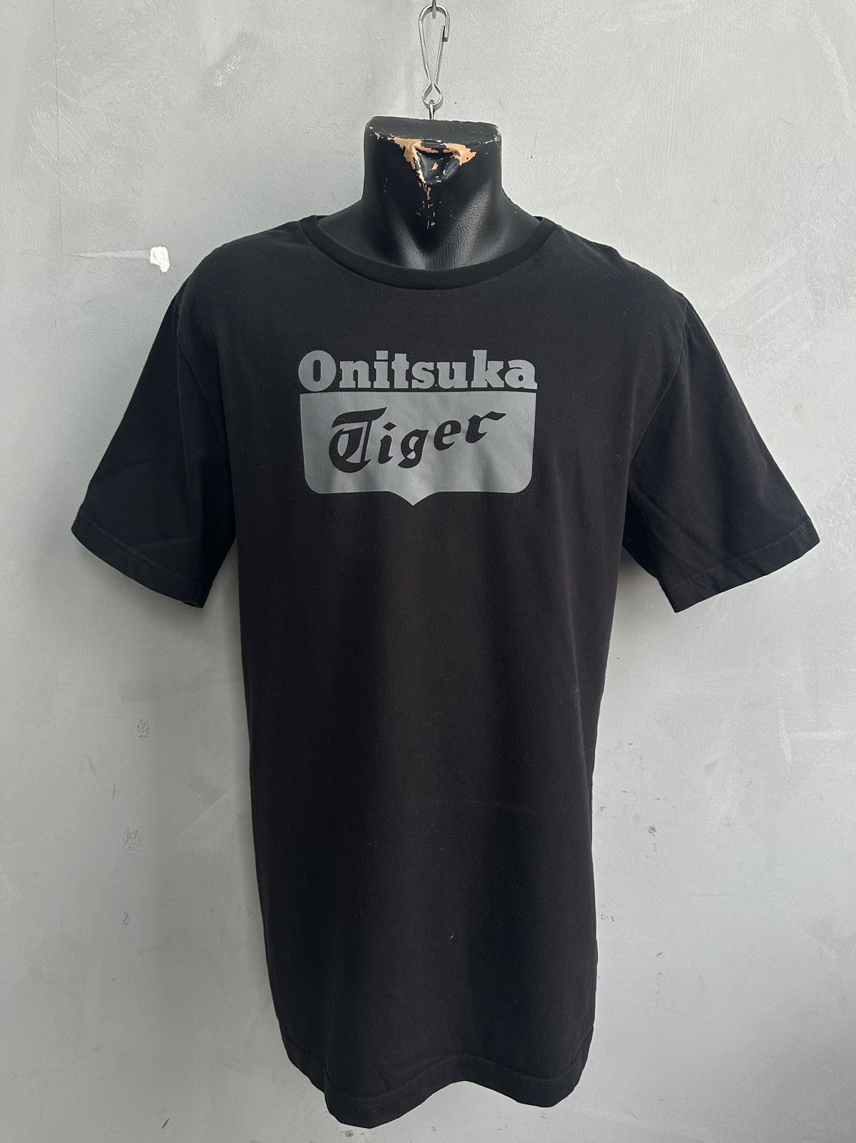 Onitsuka Tiger Vintage T-shirt Black Onitsuka Tiger Asics Y2k Streetwear Size US XL / EU 56 / 4 - 1 Thumbnail
