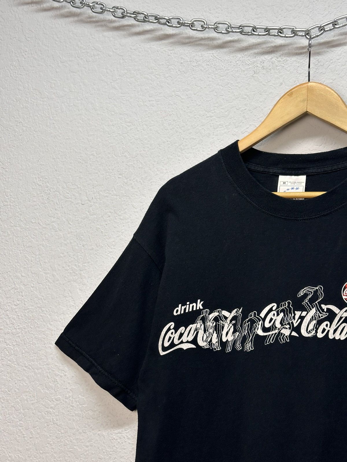 Other Vintage Usa Coca Cola Y2k Distressed Faded opium Red T-shirt Size US M / EU 48-50 / 2 - 5 Thumbnail