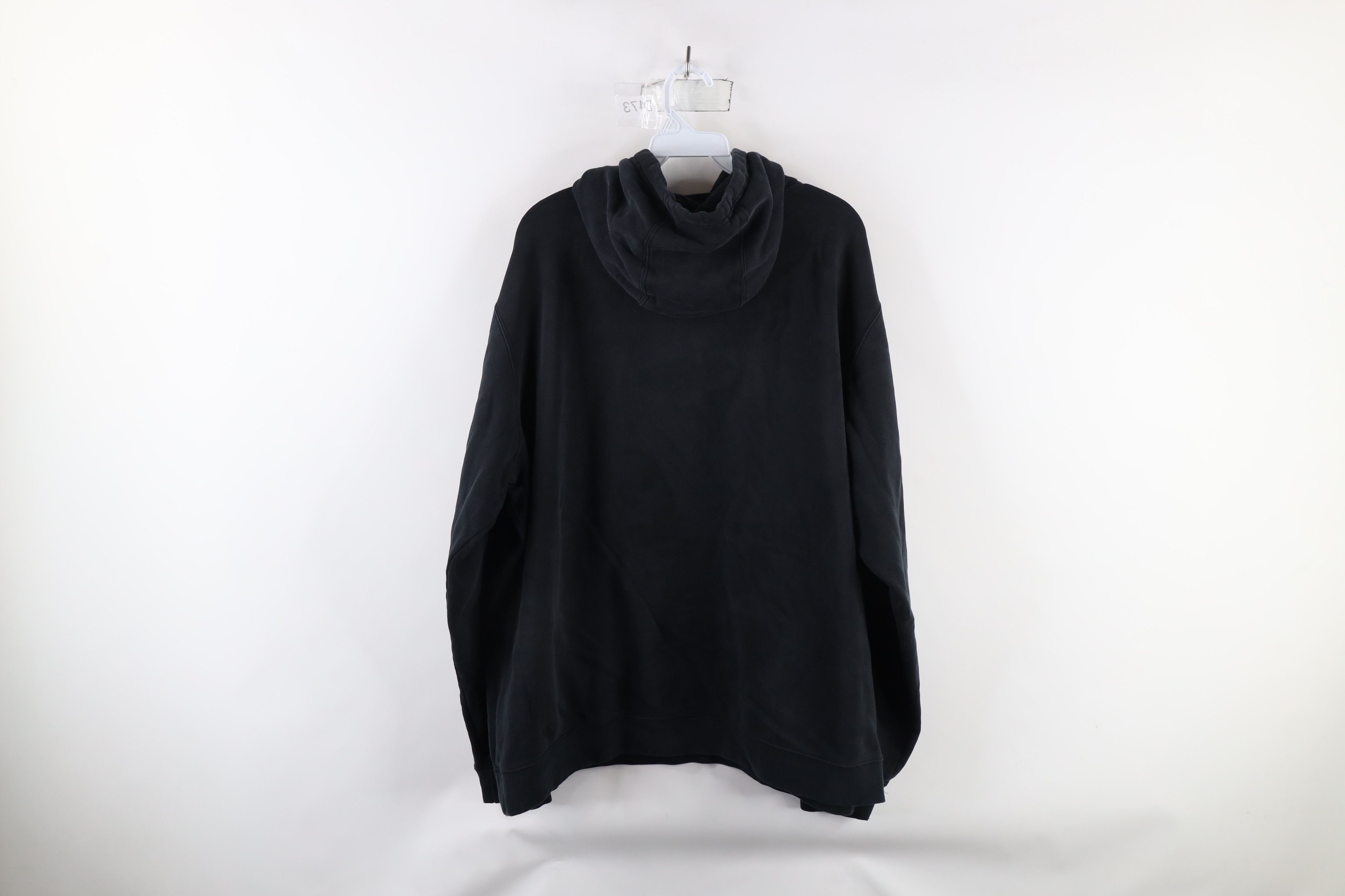 Nike × Vintage Vintage Nike Swoosh Ohio State University Hoodie Black Size US XXL / EU 58 / 5 - 11 Thumbnail
