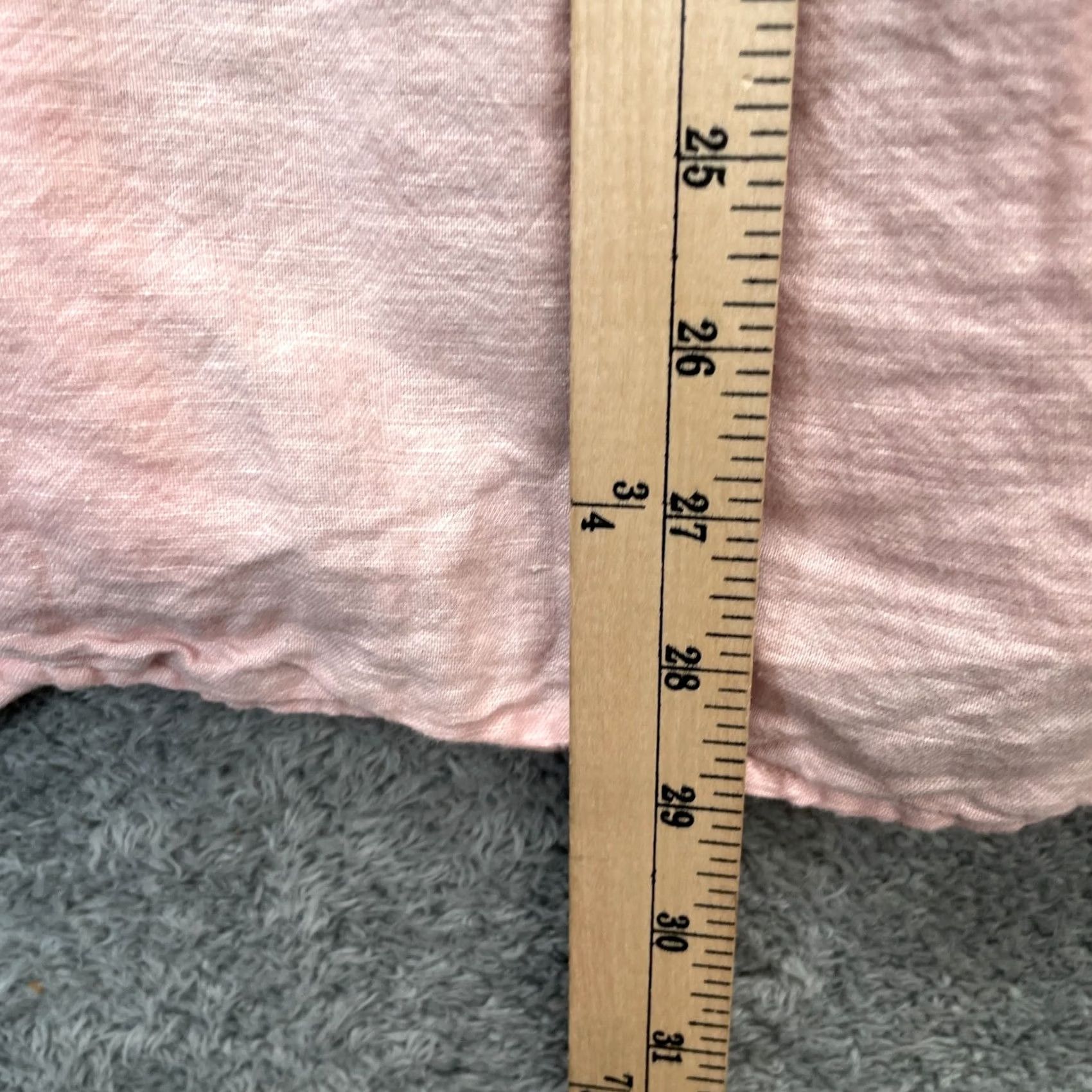 Gap Gap Shirt Mens Large Pink Linen Button Up Short Sleeve Collared Knit? Size US L / EU 52-54 / 3 - 6 Thumbnail