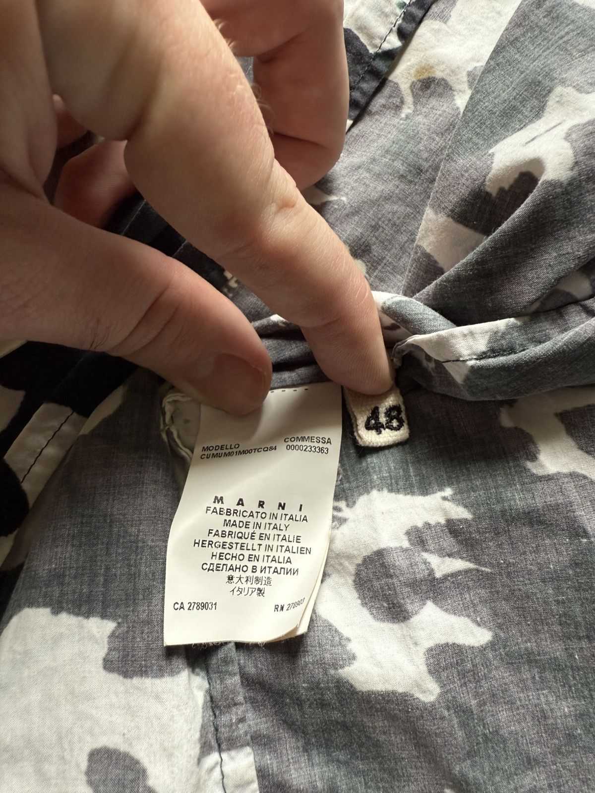 Marni Marni Button-Up Shirt Size US M / EU 48-50 / 2 - 6 Thumbnail