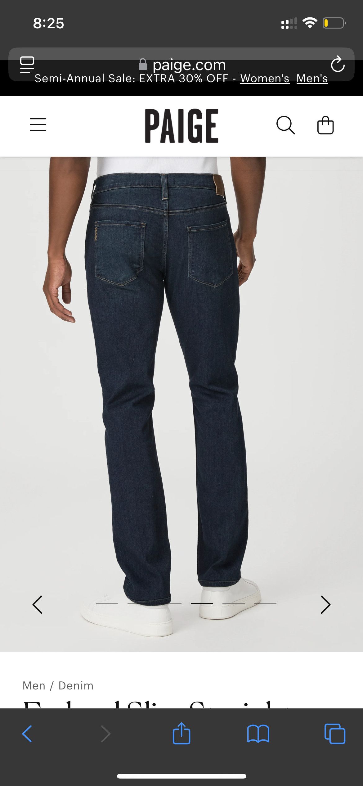 Paige Paige Federal Jean Size US 34 / EU 50 - 2 Thumbnail
