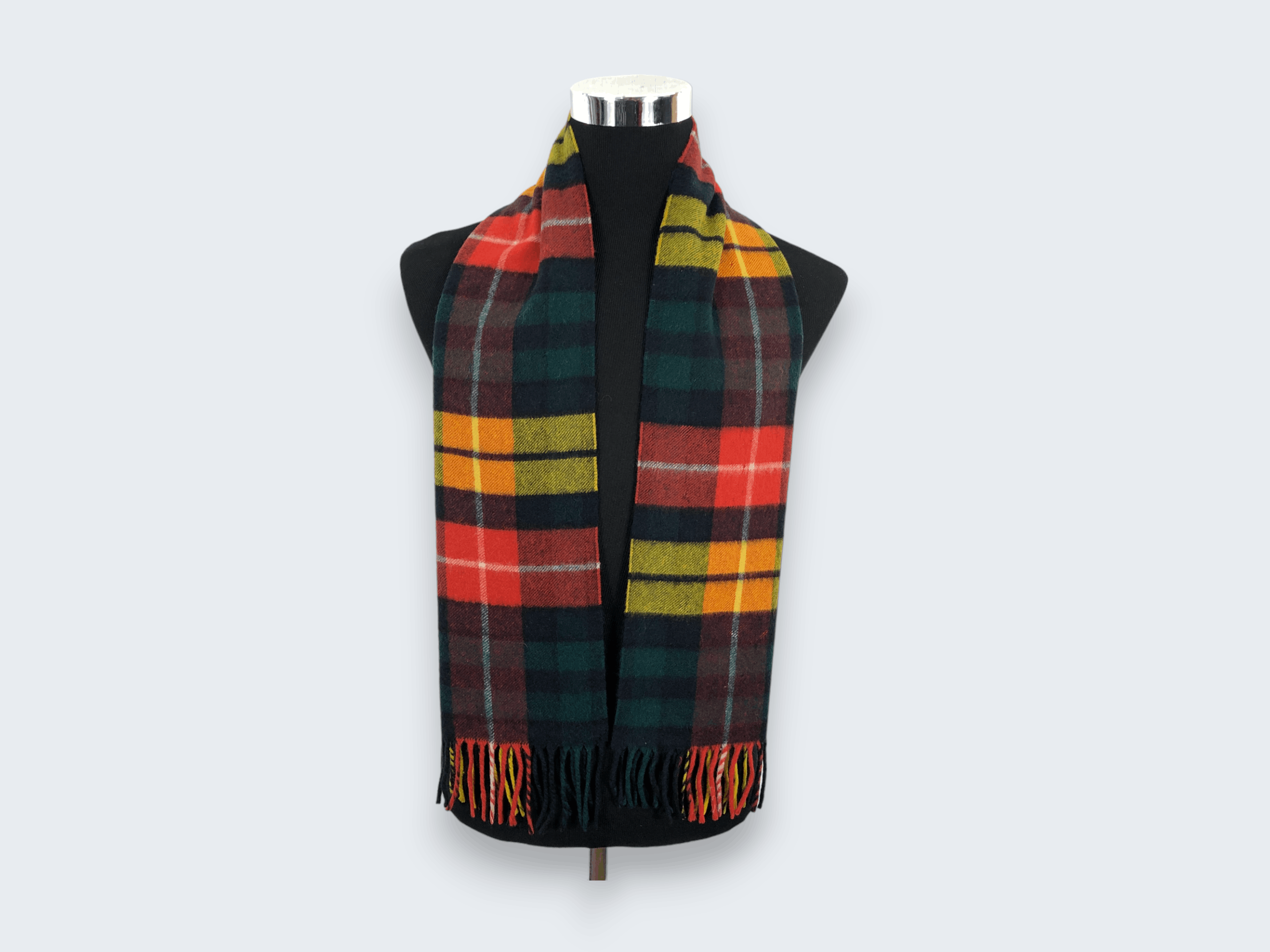 Johnstons Of Elgin Vintage Johnstons of Elgin Scarf Muffler MF096 Size ONE SIZE - 1 Thumbnail