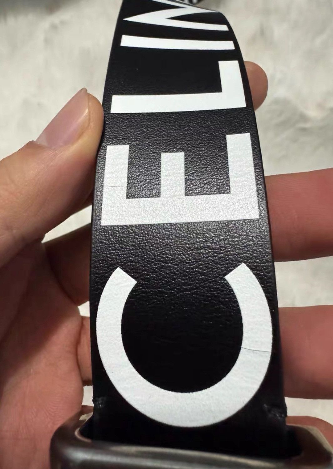 Celine Celine Slogan logo buckle belt 2501-Nextarrow Size ONE SIZE - 8 Thumbnail