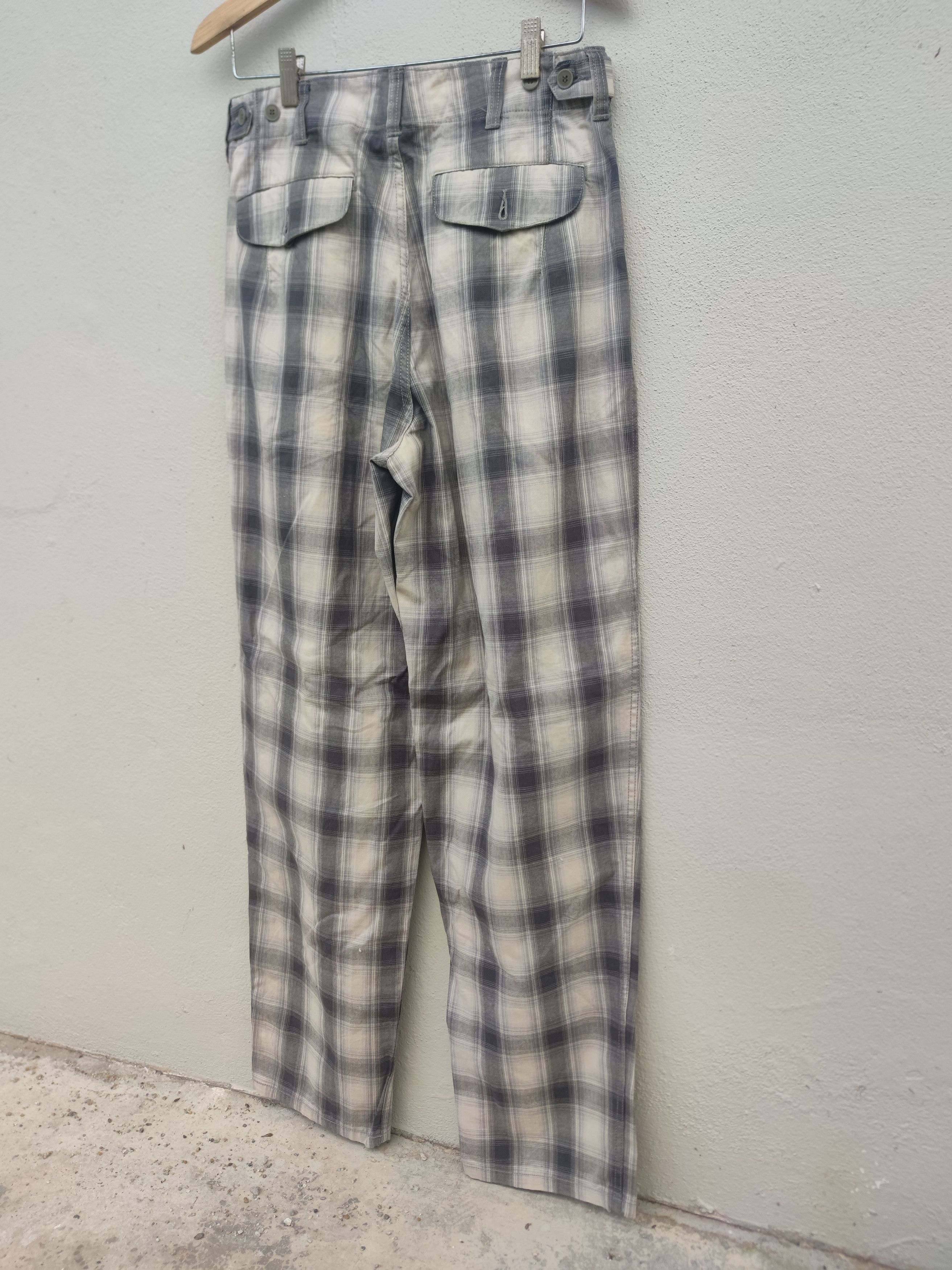 Nigel Cabourn Nigel Cabourn England Plaid Pant Size US 32 / EU 48 - 6 Thumbnail