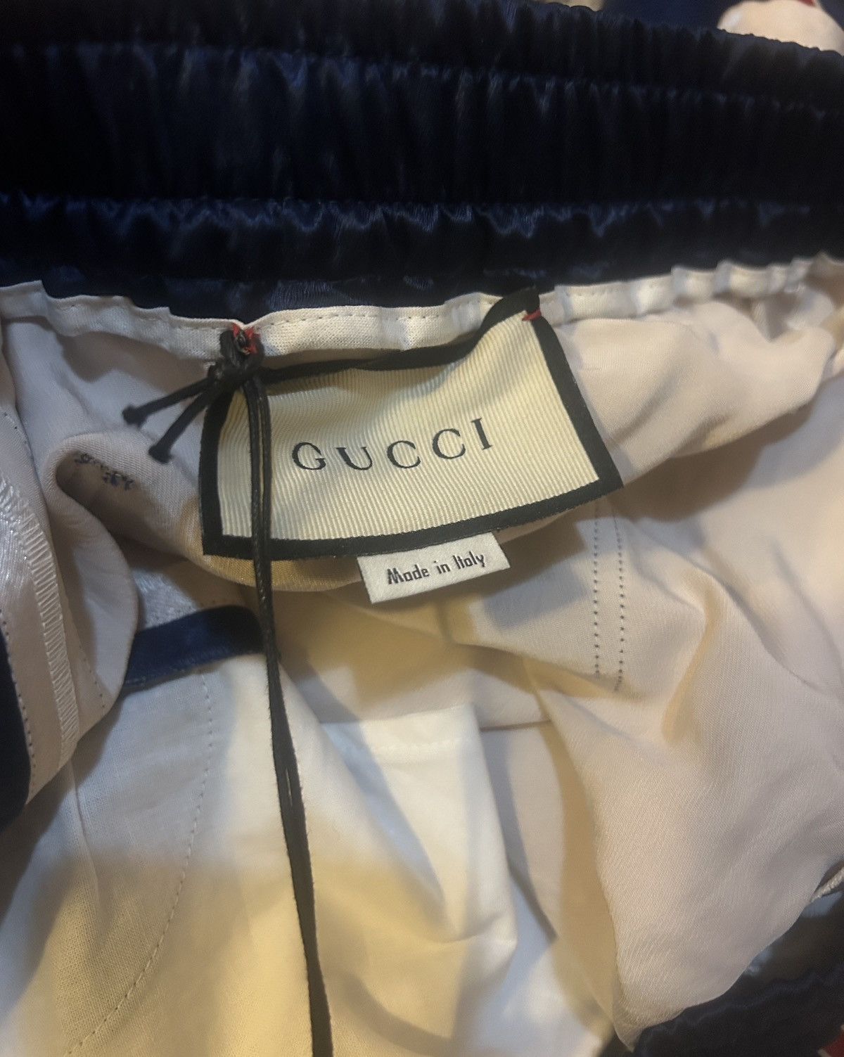 Gucci Gucci Japanese Acetate W/EMB Tide/Mix Boxing Shorts size 48 Size US 34 / EU 50 - 7 Thumbnail