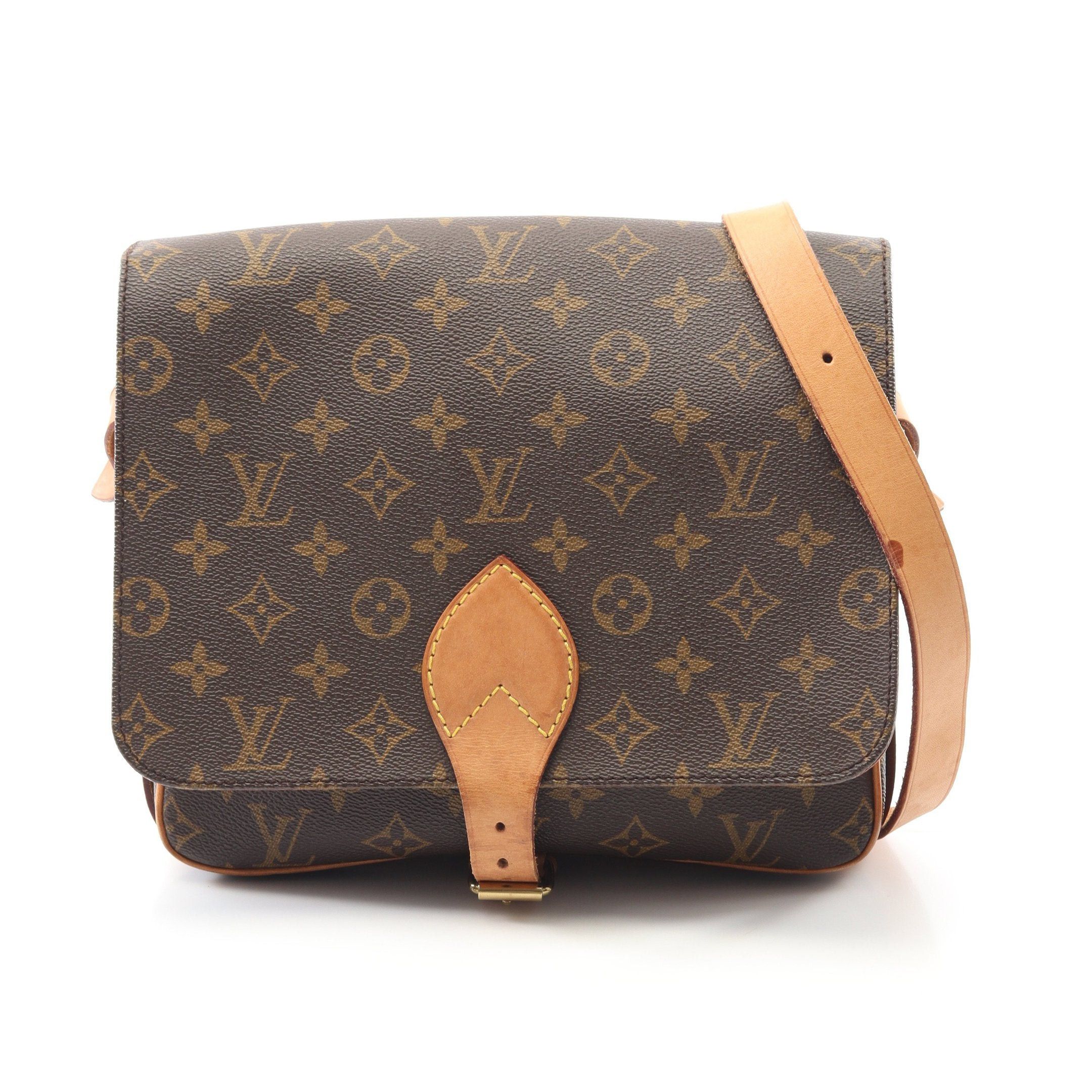 Louis Vuitton Louis Vuitton Cartesier Gm Monogram Shoulder Bag Leather Brown Size ONE SIZE - 1 Thumbnail