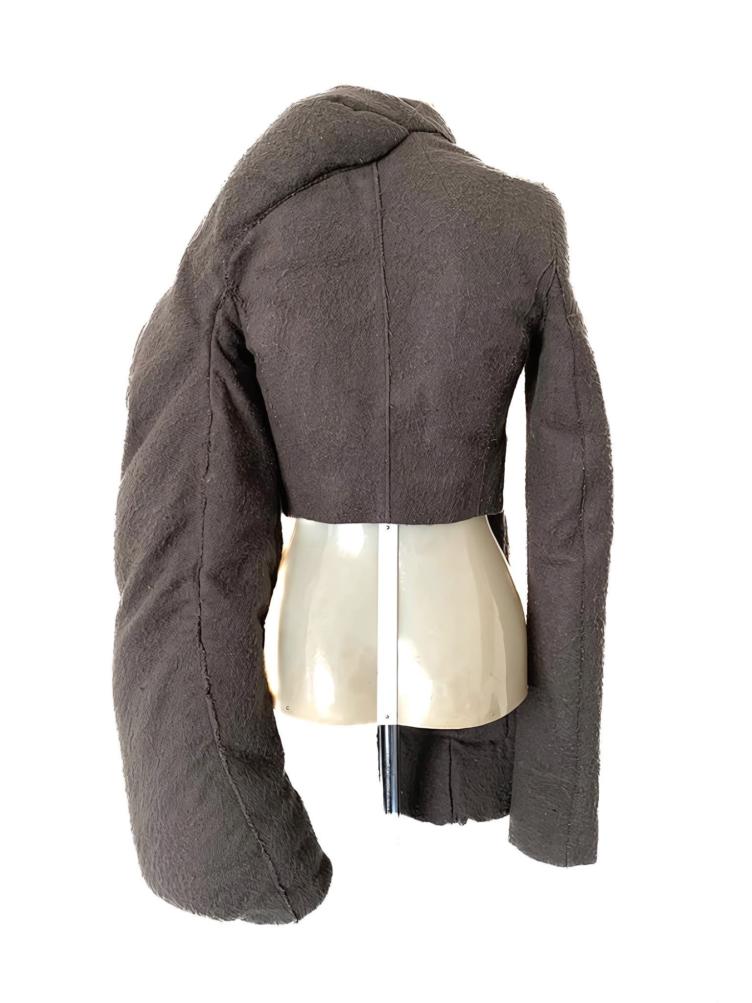 Rick Owens A/W 2018 RUNWAY SYSIPHUS ASYMMETRIC DOWN JACKET Size S / US 4 / IT 40 - 6 Thumbnail