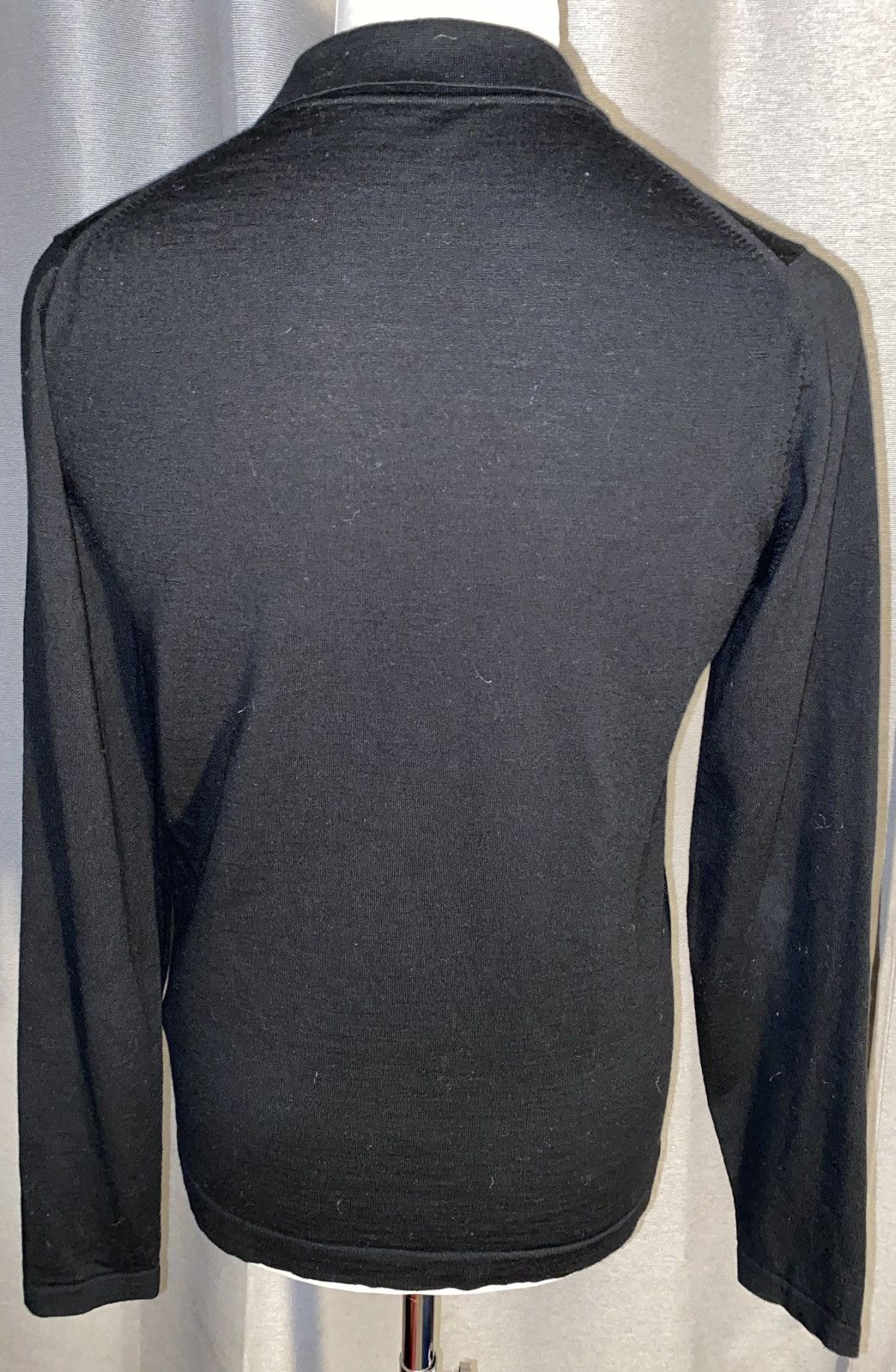 Burberry Burberry - Long Sleeve Polo Shirt - Black - Small Size US S / EU 44-46 / 1 - 7 Thumbnail