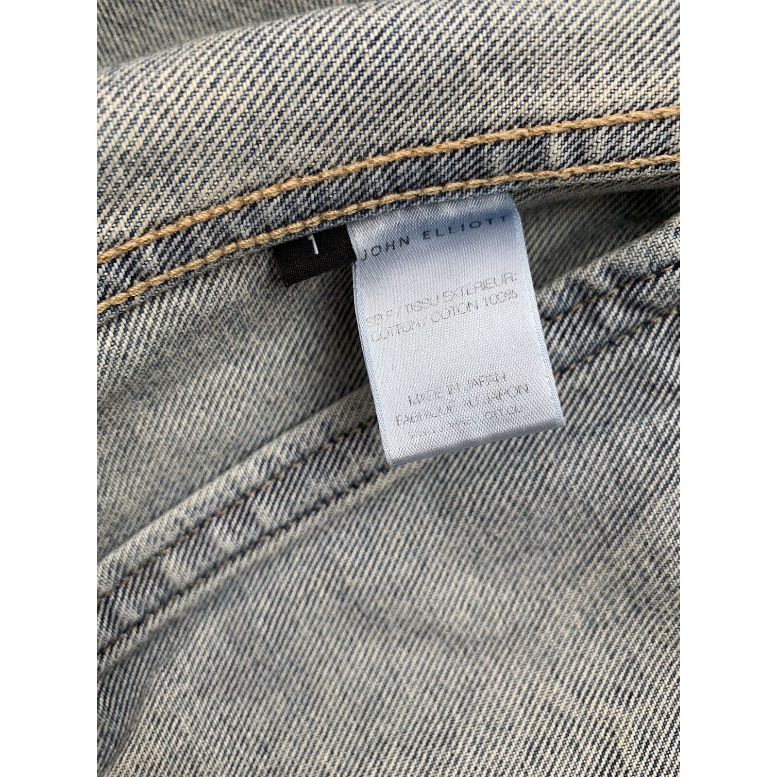 John Elliott John Elliott Thumper Jacket Type III Presidio Denim 1 Small Size US S / EU 44-46 / 1 - 10 Thumbnail