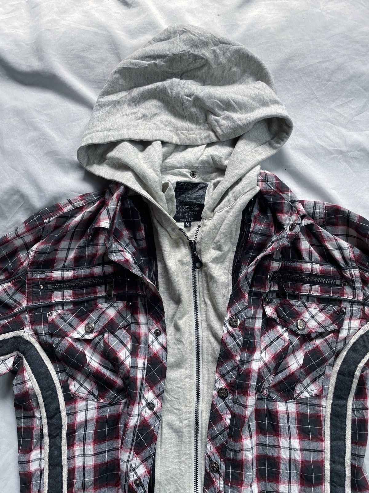 In The Attic IN THE ATTIC DOUBLE LAYER SEDITIONARIES BUTTON UP SHIRT Size US M / EU 48-50 / 2 - 4 Thumbnail