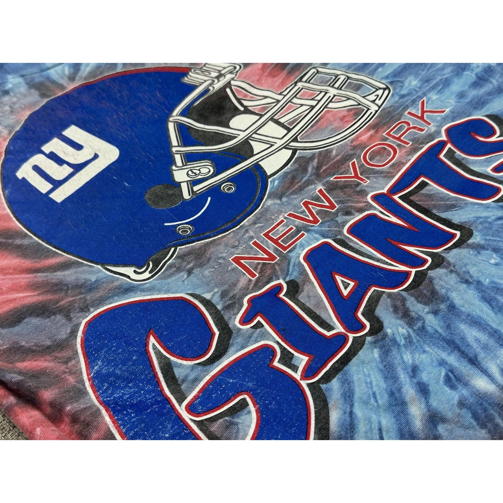 Other New York Giants Shirt Sz L Big Helmet Tie Dye True Fan 90s Size US L / EU 52-54 / 3 - 6 Thumbnail
