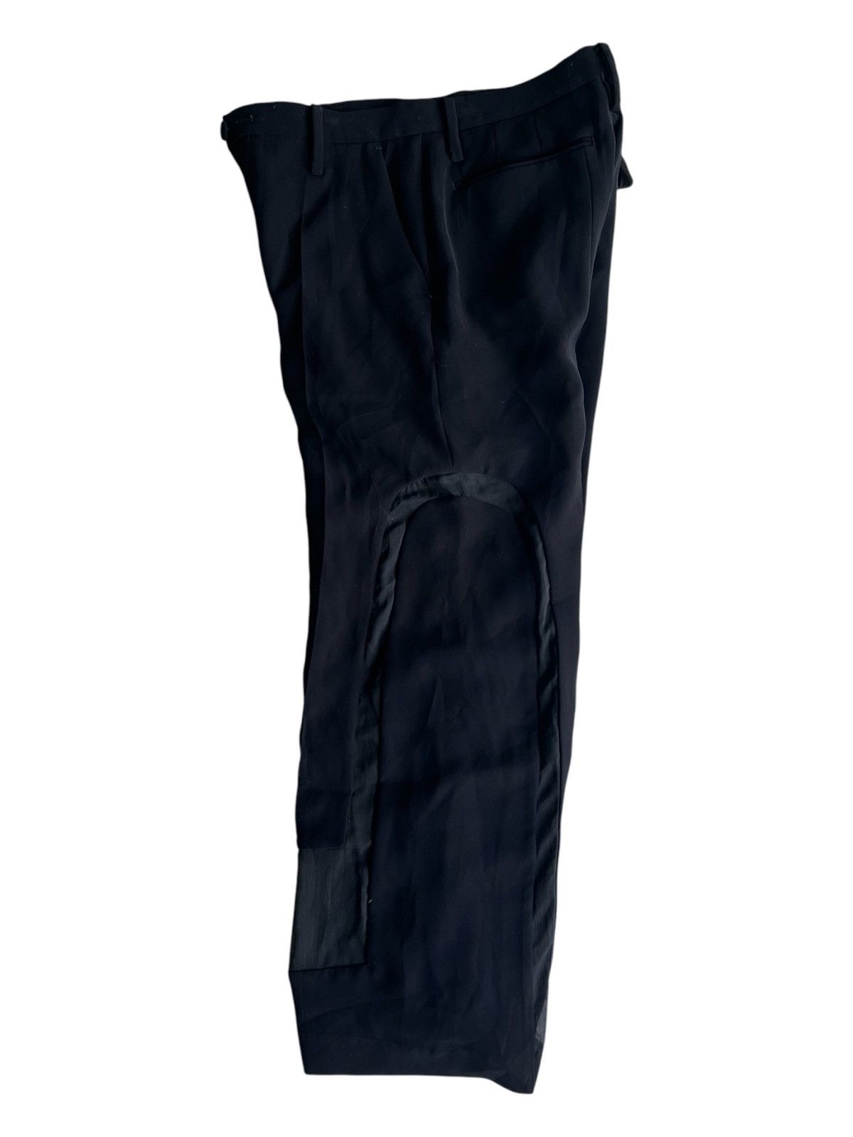 Facetasm FW07 Facetasm 🇯🇵 Side Reconstructed Wide Leg Unusual Pants Size US 31 - 2 Thumbnail