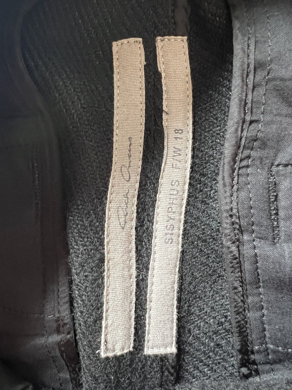 Rick Owens Sisyphus F/W 18 linen camelhair sweatpants Size US 38 / EU 54 - 4 Thumbnail