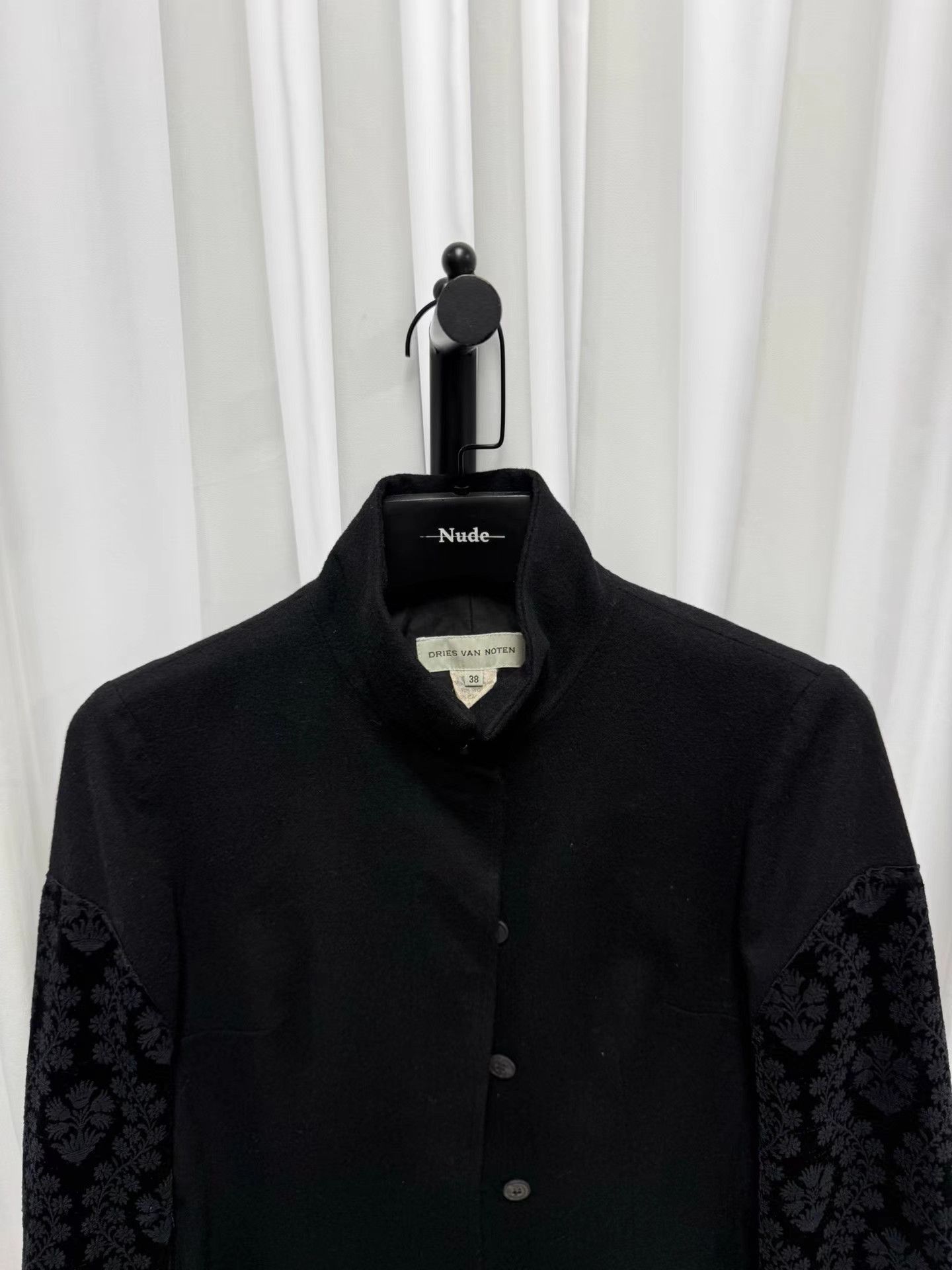Dries Van Noten Dries Van Noten Jacquard Paneled Court Jacket K20 Size XS / US 0-2 / IT 36-38 - 4 Thumbnail