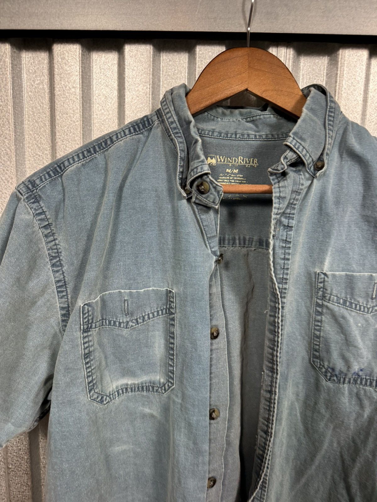 Windriver Vintage Windriver Sun Faded Button Up Western Shirt Size US M / EU 48-50 / 2 - 6 Thumbnail