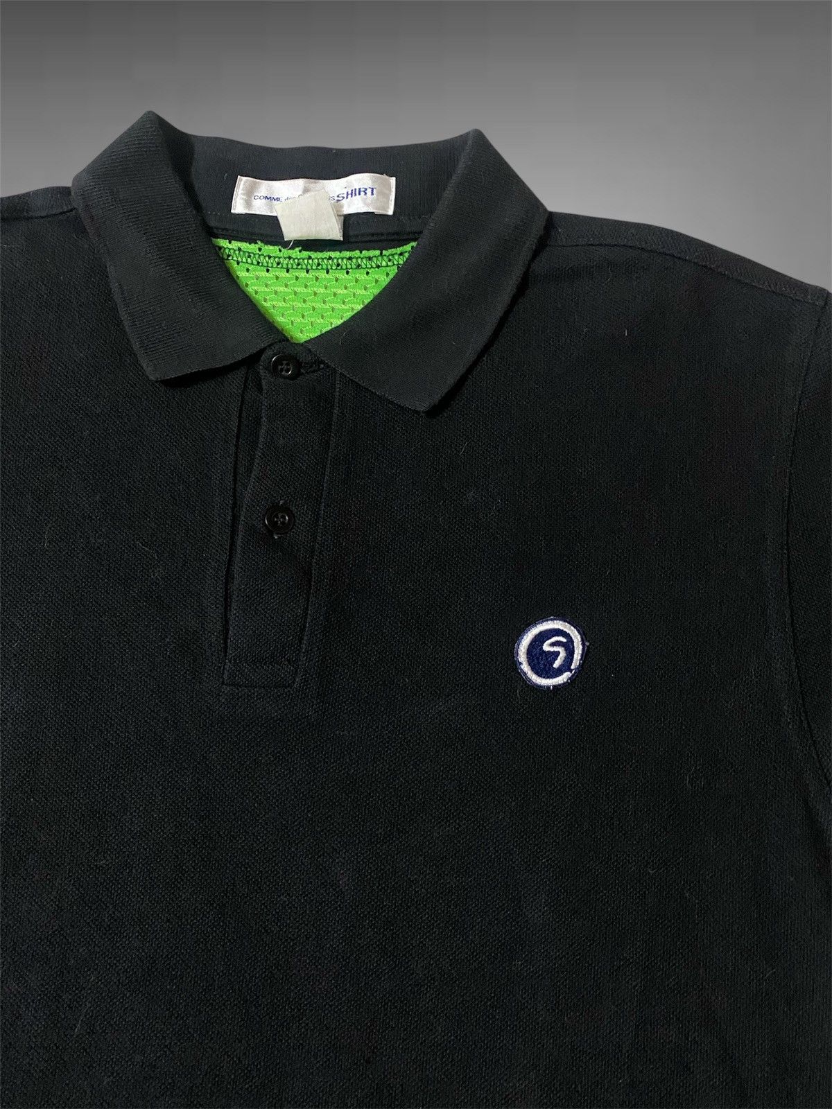 Comme des Garcons Comme Des Garcons ShirtMesh Back Technical Sport Polo Shirt Size US S / EU 44-46 / 1 - 2 Thumbnail