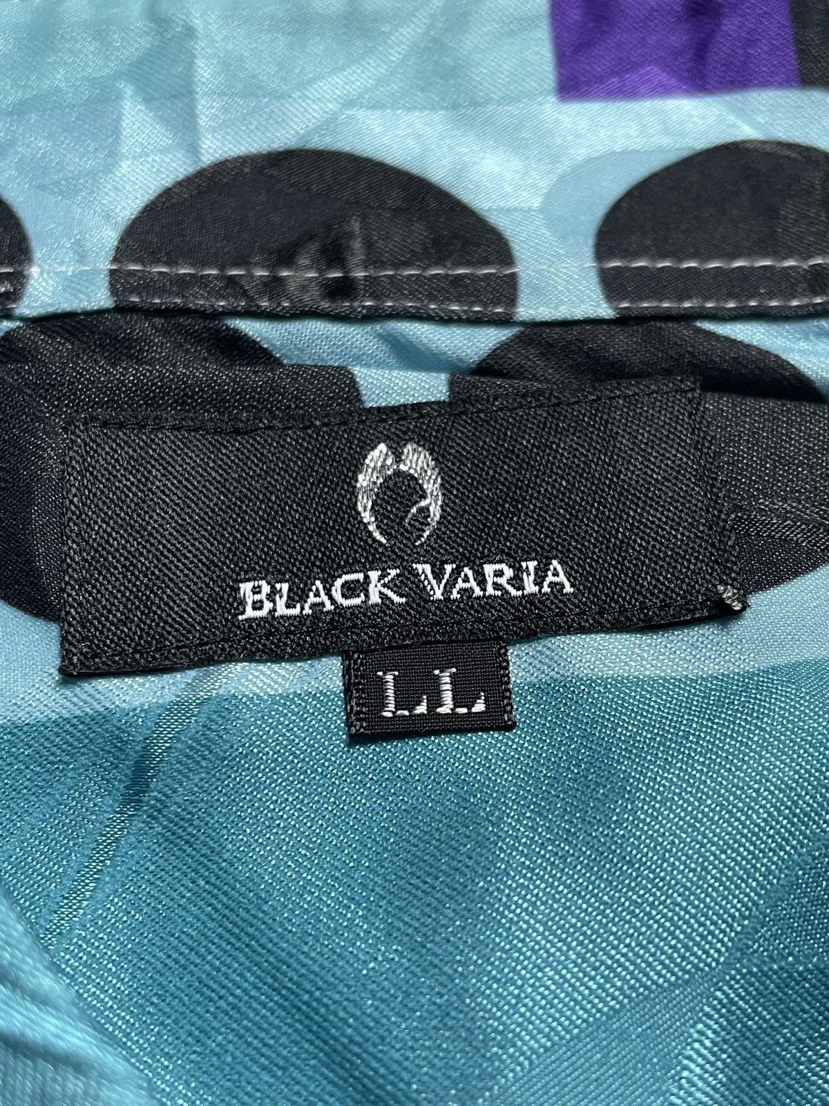 Tornado Mart 2000’s Black Varia - Geometric Pattern Shirt Size US L / EU 52-54 / 3 - 7 Thumbnail