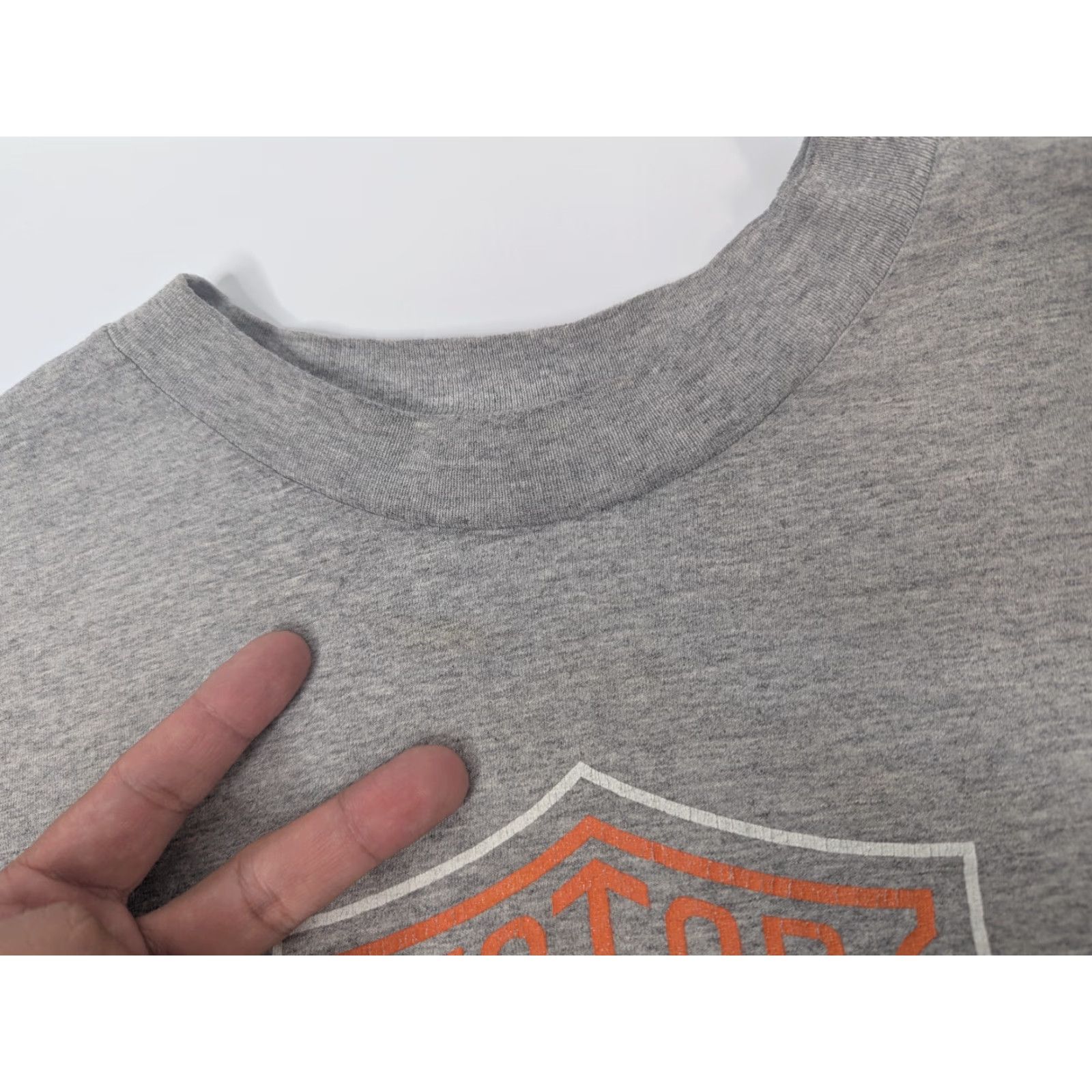 Harley Davidson VINTAGE Harley-Davidson Los Cabos Baja Mexico Crop Grey T-Shirt Size Medium Size US M / EU 48-50 / 2 - 3 Thumbnail