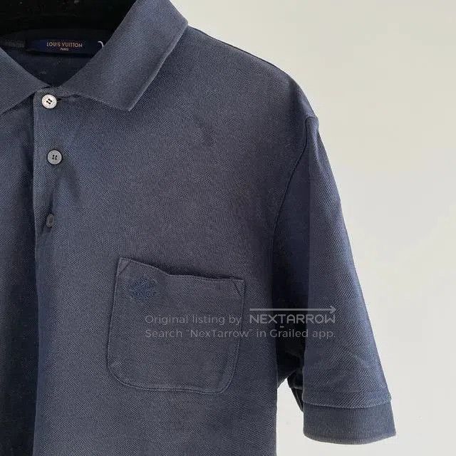 Louis Vuitton Louis Vuitton Blue Short Sleeve T. Size US M / EU 48-50 / 2 - 3 Thumbnail