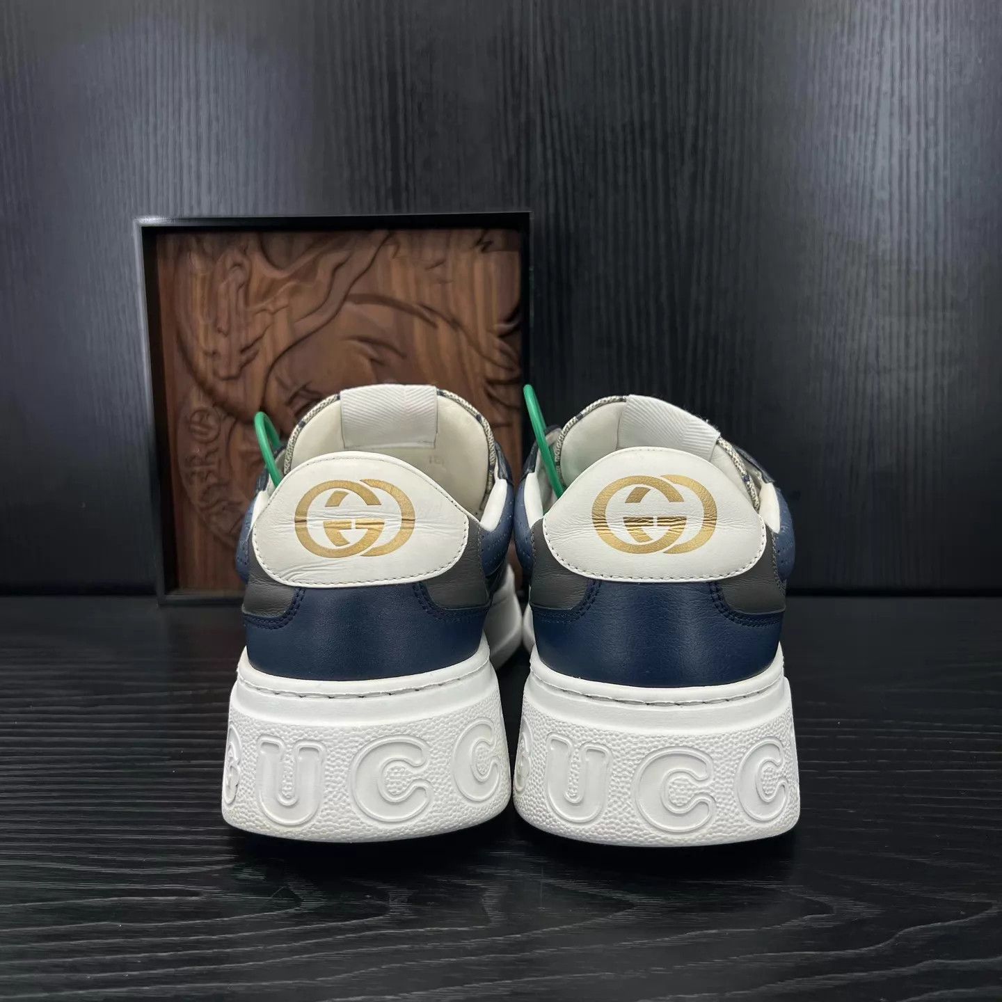 Gucci Gucci Cookie Sneaker White/Blue US7 EU41 Size US 8 / EU 41 - 7 Thumbnail