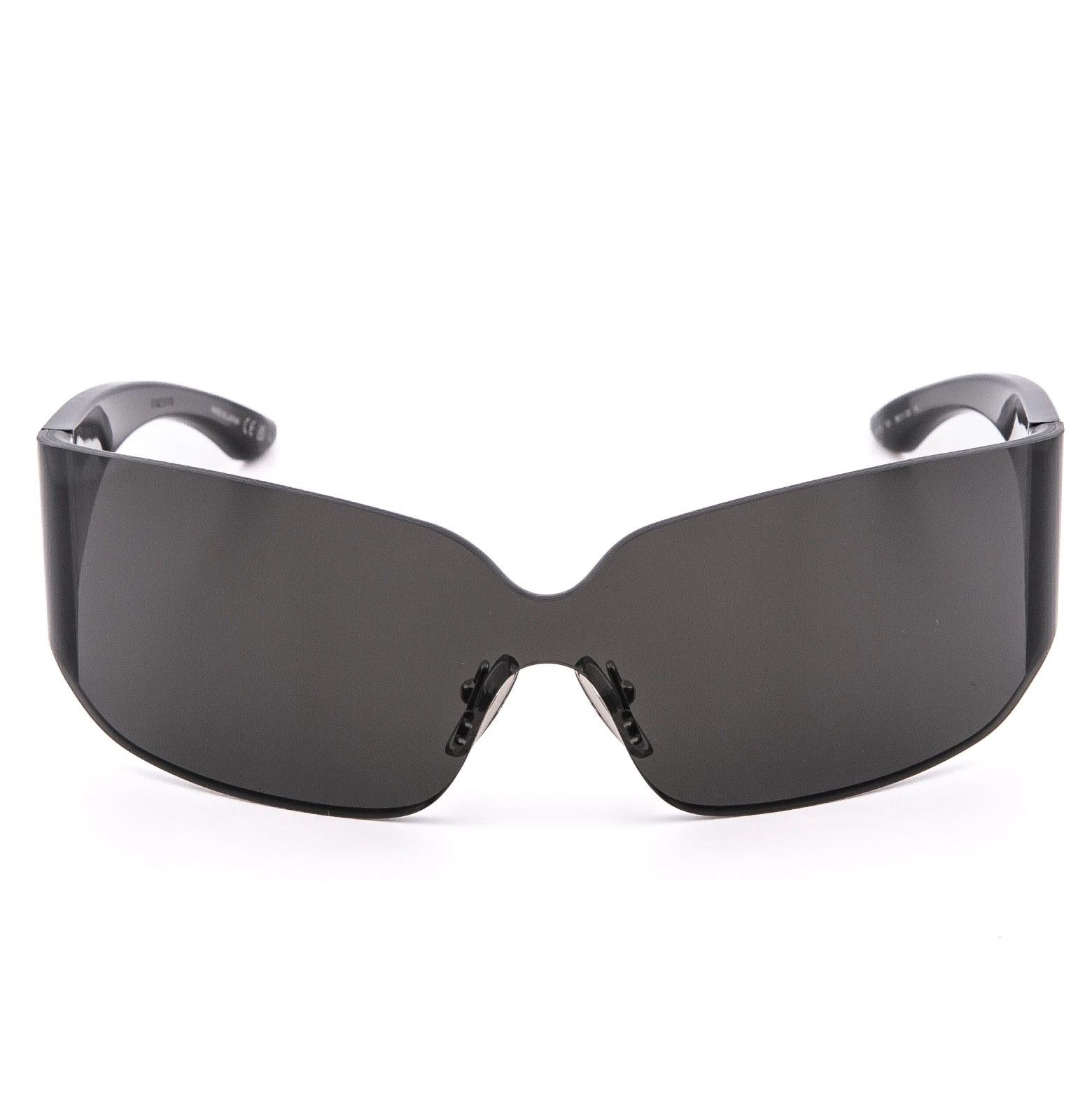Balenciaga BALENCIAGA BB0421S MONO Wrap 0421 Black Fashion Shield 001 Size ONE SIZE - 5 Thumbnail