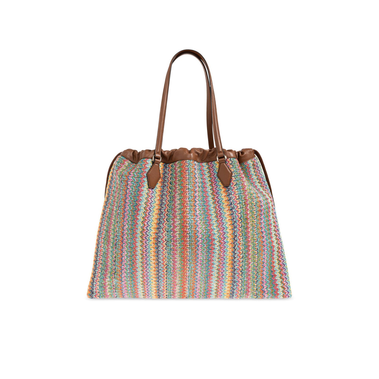 Jimmy Choo JIMMY CHOO Drawstring Large Tan Tote Bag New Size ONE SIZE - 2 Thumbnail