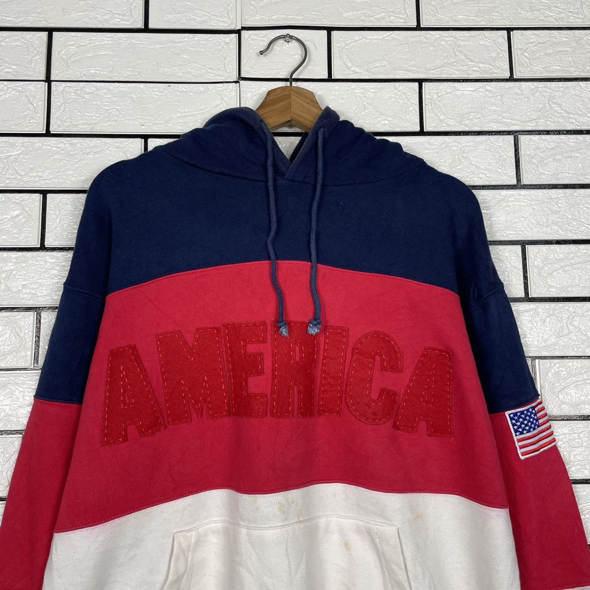 Japanese Brand Vlon Homme America Hoodie Size US M / EU 48-50 / 2 - 11 Thumbnail