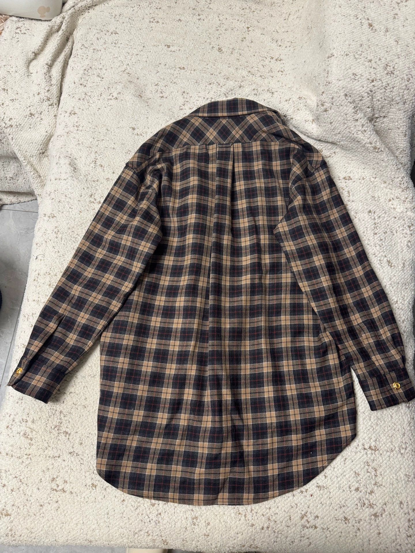 Miu Miu MIU MIU Women's New Check Shirt Size 36 Size XS / US 0-2 / IT 36-38 - 5 Thumbnail
