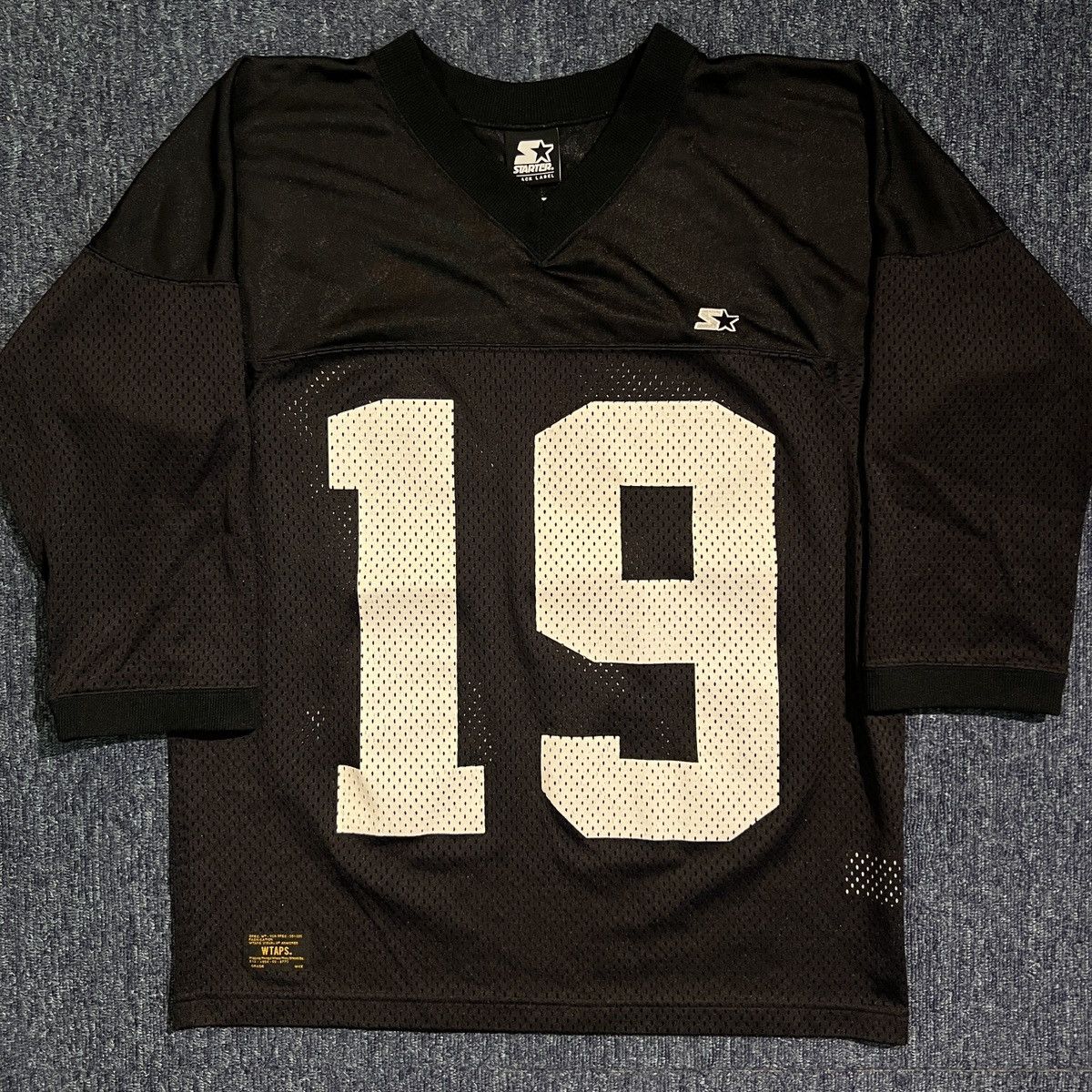 Wtaps Vintage 00s WTAPS Starter Number Mesh Football Jersey Size US M / EU 48-50 / 2 - 1 Thumbnail
