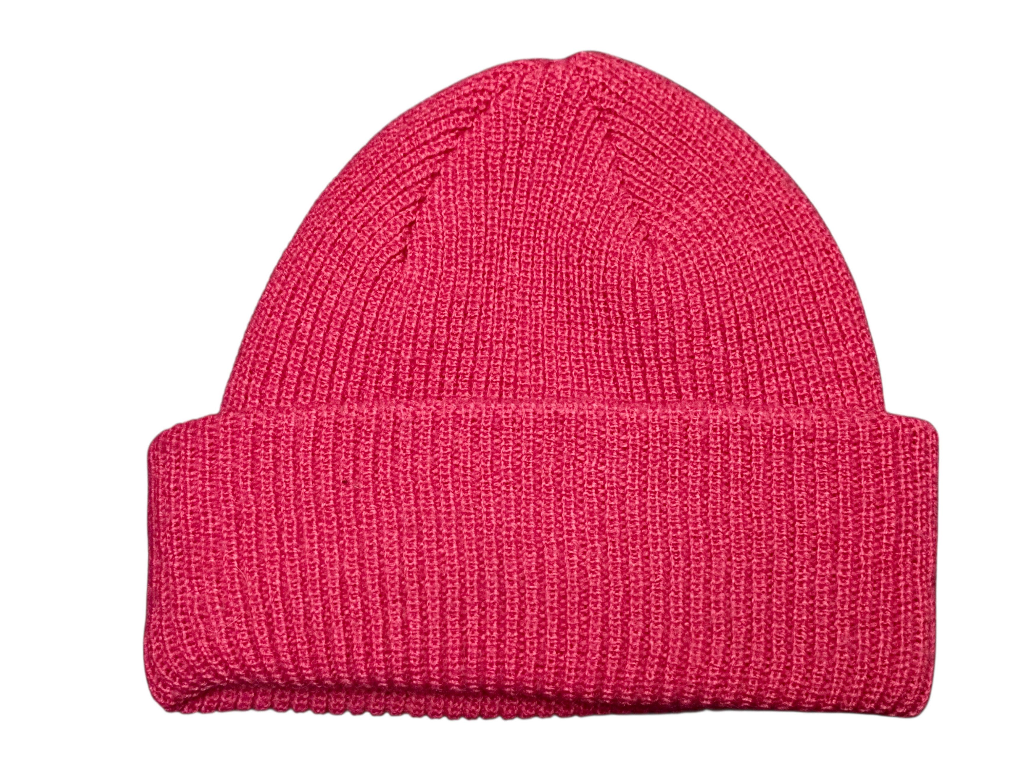 Fuck The Population FTP Logo Patch Beanie Magenta Pink Adult Size Size ONE SIZE - 2 Thumbnail