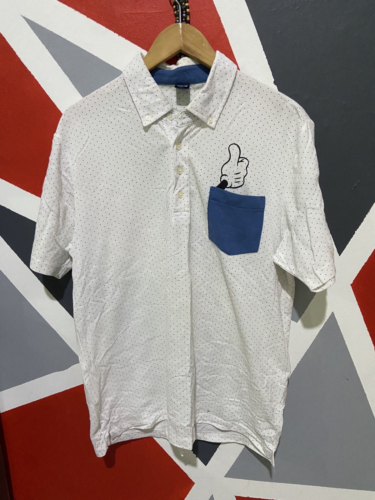 Disney Disney X Mickey Mouse Pocket Polo Shirt Size US XL / EU 56 / 4 - 1 Thumbnail