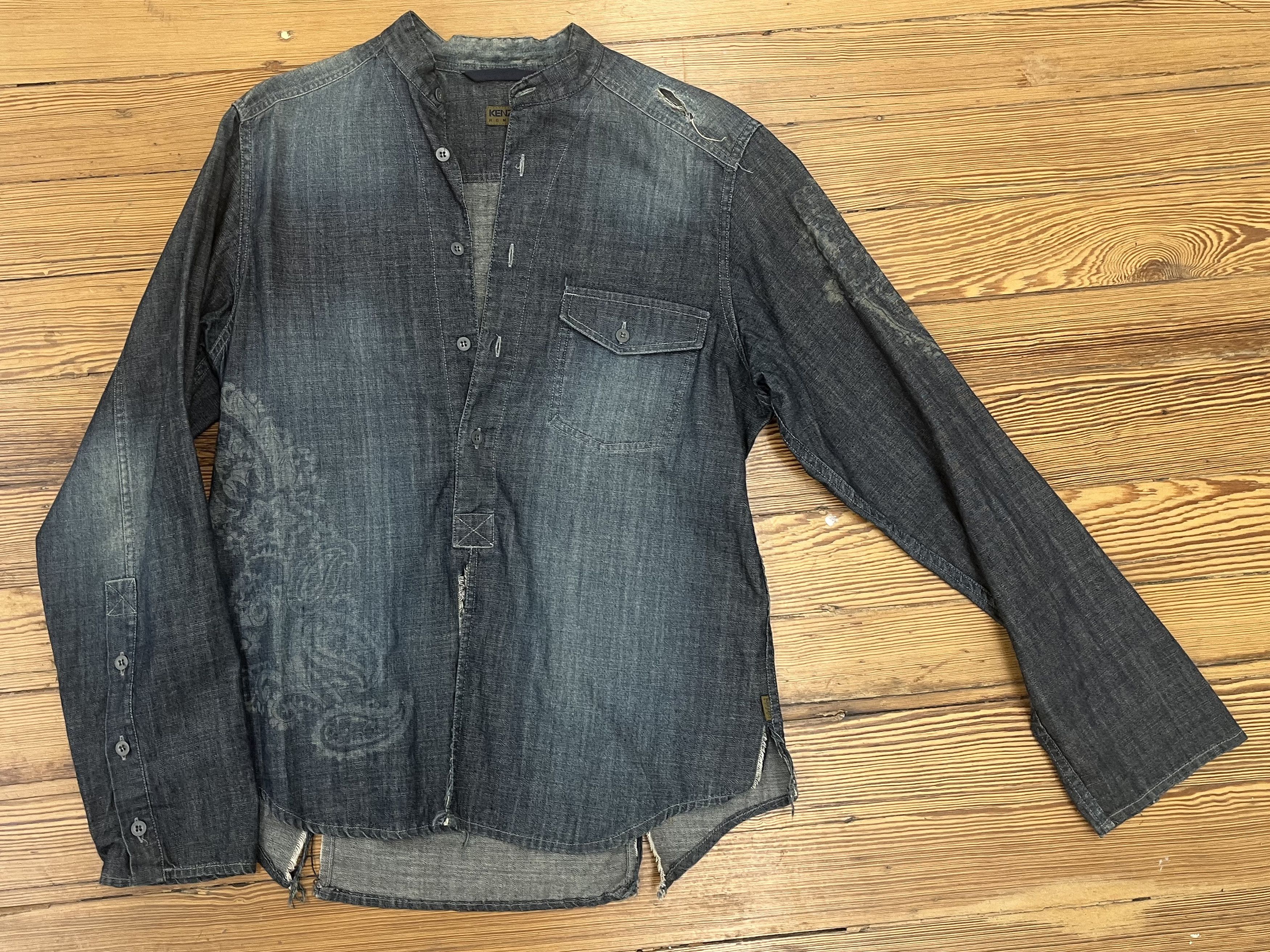 Kenzo × Vintage KENZO Homme Shirt Size US L / EU 52-54 / 3 - 5 Thumbnail