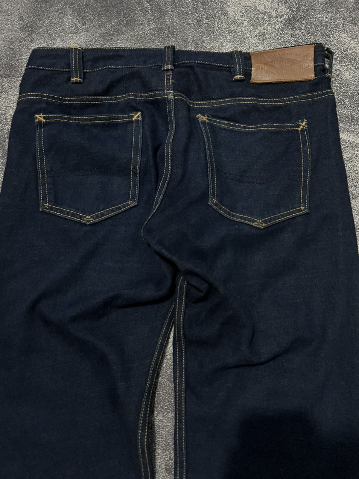 Edition Japan Maden Uncle Fu Rainbow Weft Selvedge Denim Size US 33 - 11 Thumbnail