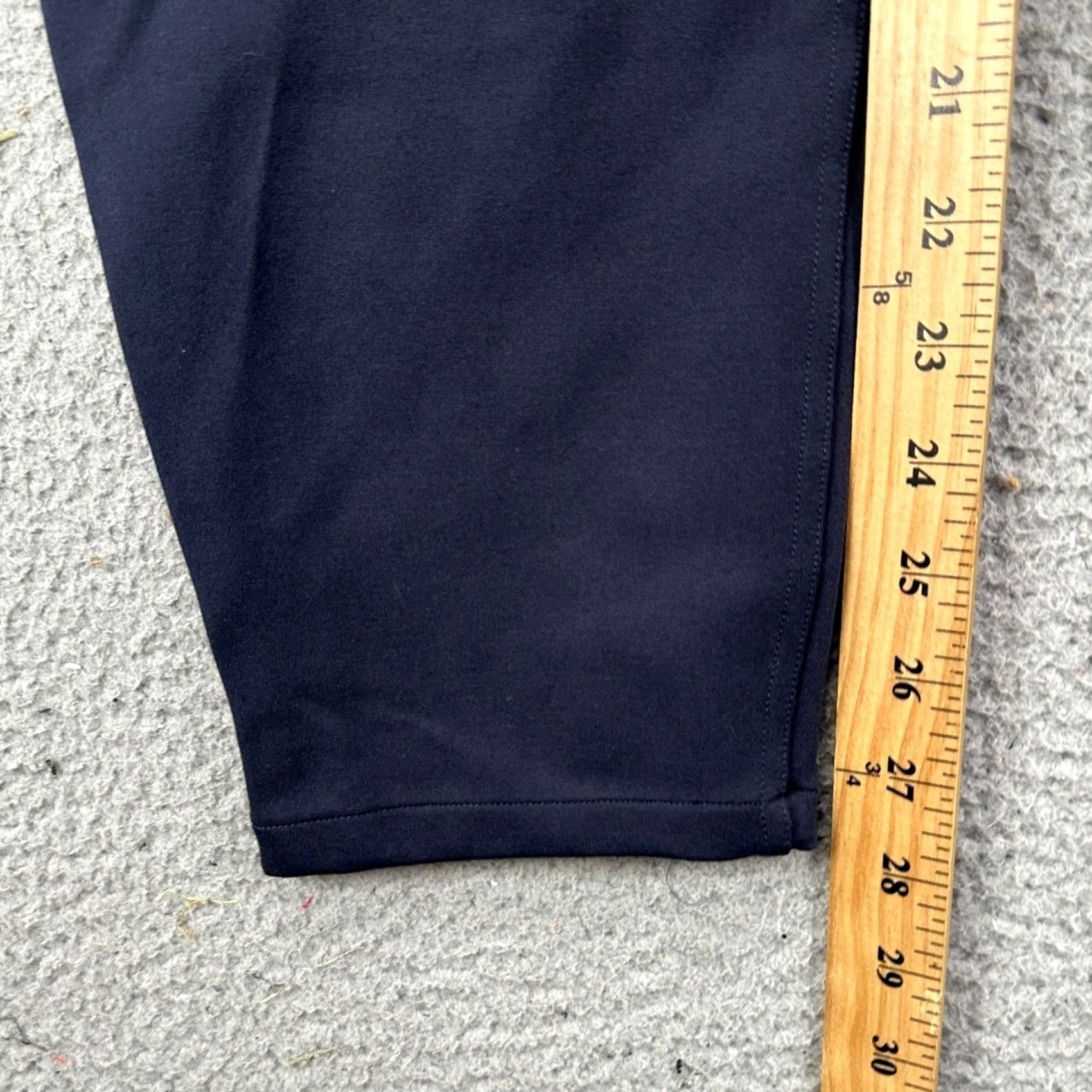 Spanx SPANX Womens XL Pants Ponte Blue Fitted Stretch Gym Workout Yoga Exercise Ankle Straight Leg Trousers Size 40" / US 18 - 7 Thumbnail