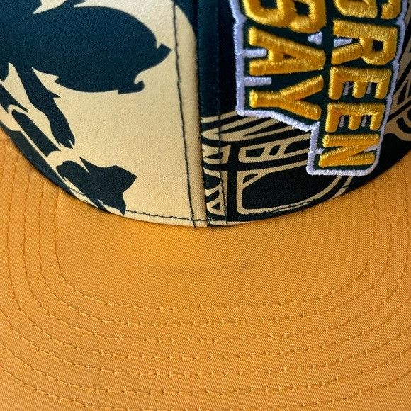 NFL NEW GREEN BAY PACKERS NFL COLORS FLAT BILL SNAPBACK Size ONE SIZE - 4 Thumbnail
