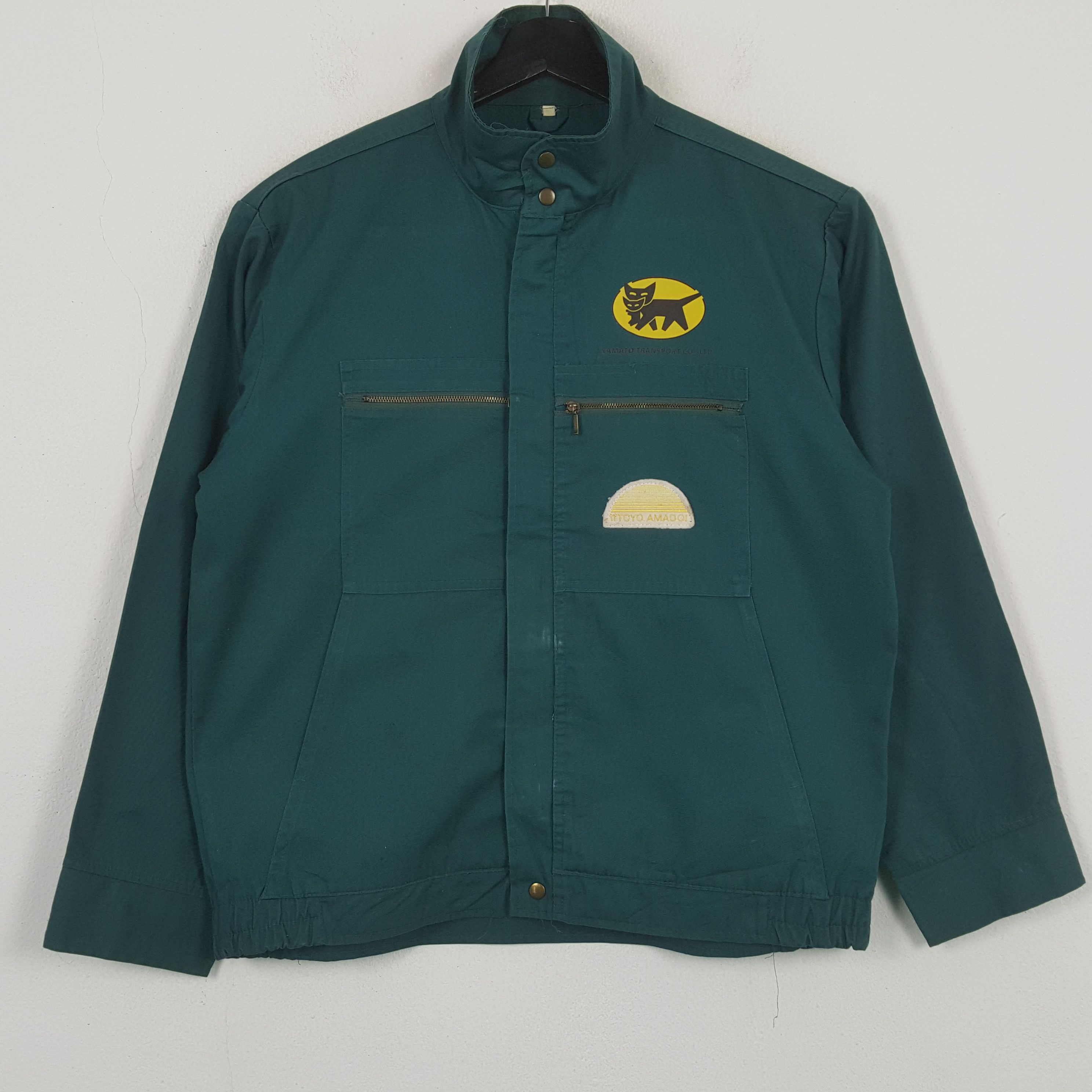 Japanese Brand × Vintage Vintage YAMATO TRANSPORT Japan Brand Custom Jacket C296N13 Size US M / EU 48-50 / 2 - 3 Thumbnail