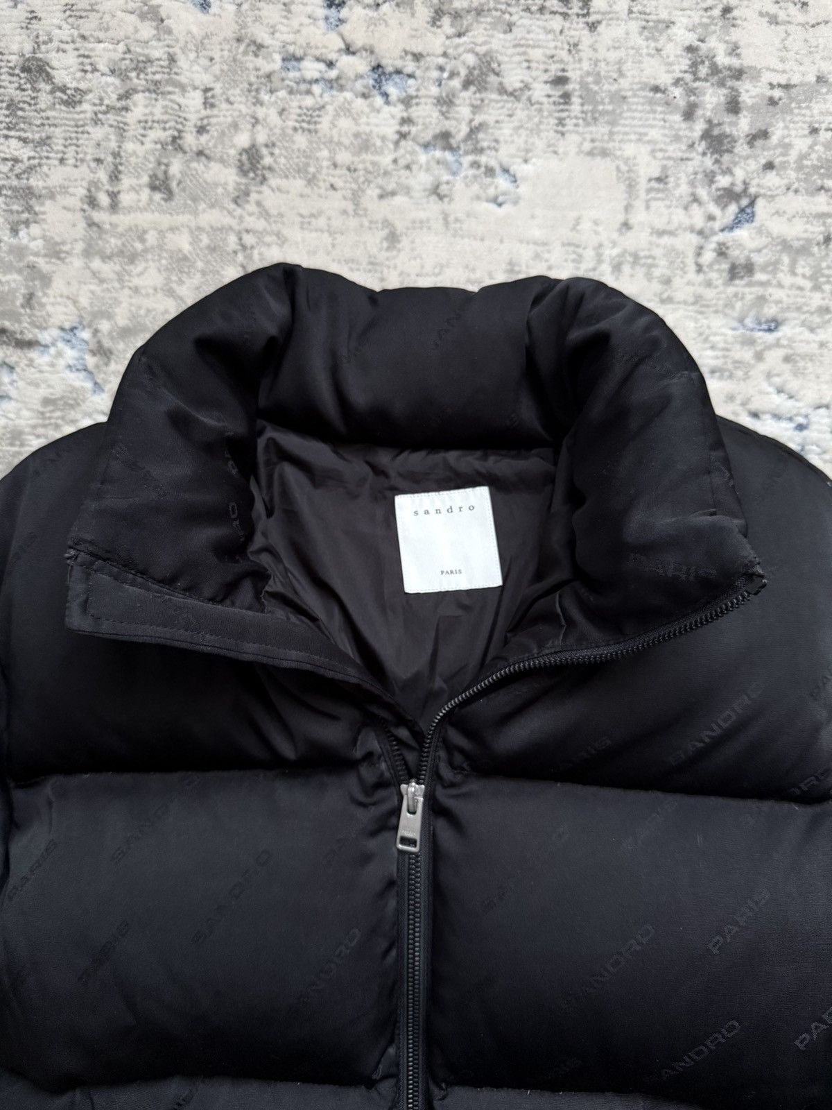 Sandro Sandro Paris Monogram Puffer Down Jacket Size US S / EU 44-46 / 1 - 6 Thumbnail