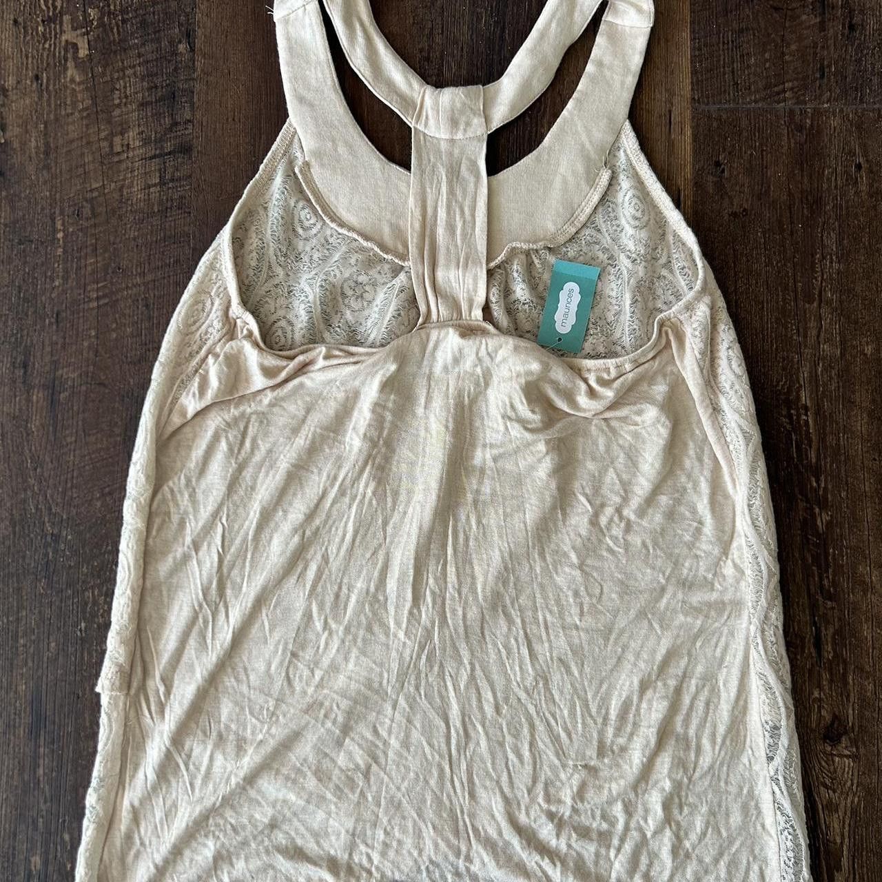 Other Maurices Y2K Cream Tank Top Size M Size M / US 6-8 / IT 42-44 - 3 Thumbnail