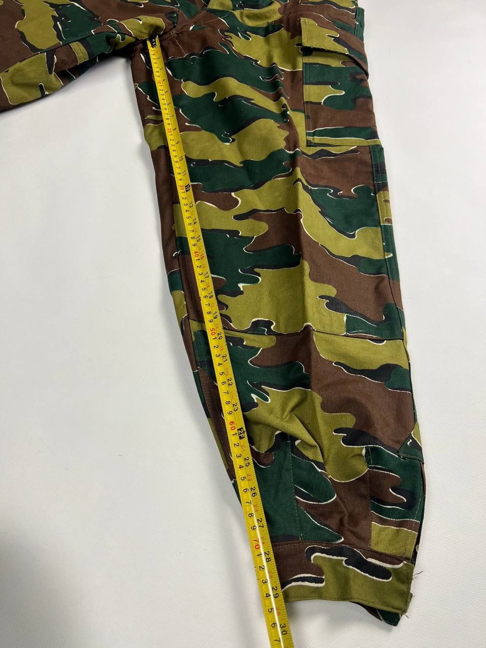 Vintage Old Belgian Jigsaw Camo Pants Seyntex 1962 Belgium cargo Size US 34 / EU 50 - 6 Thumbnail